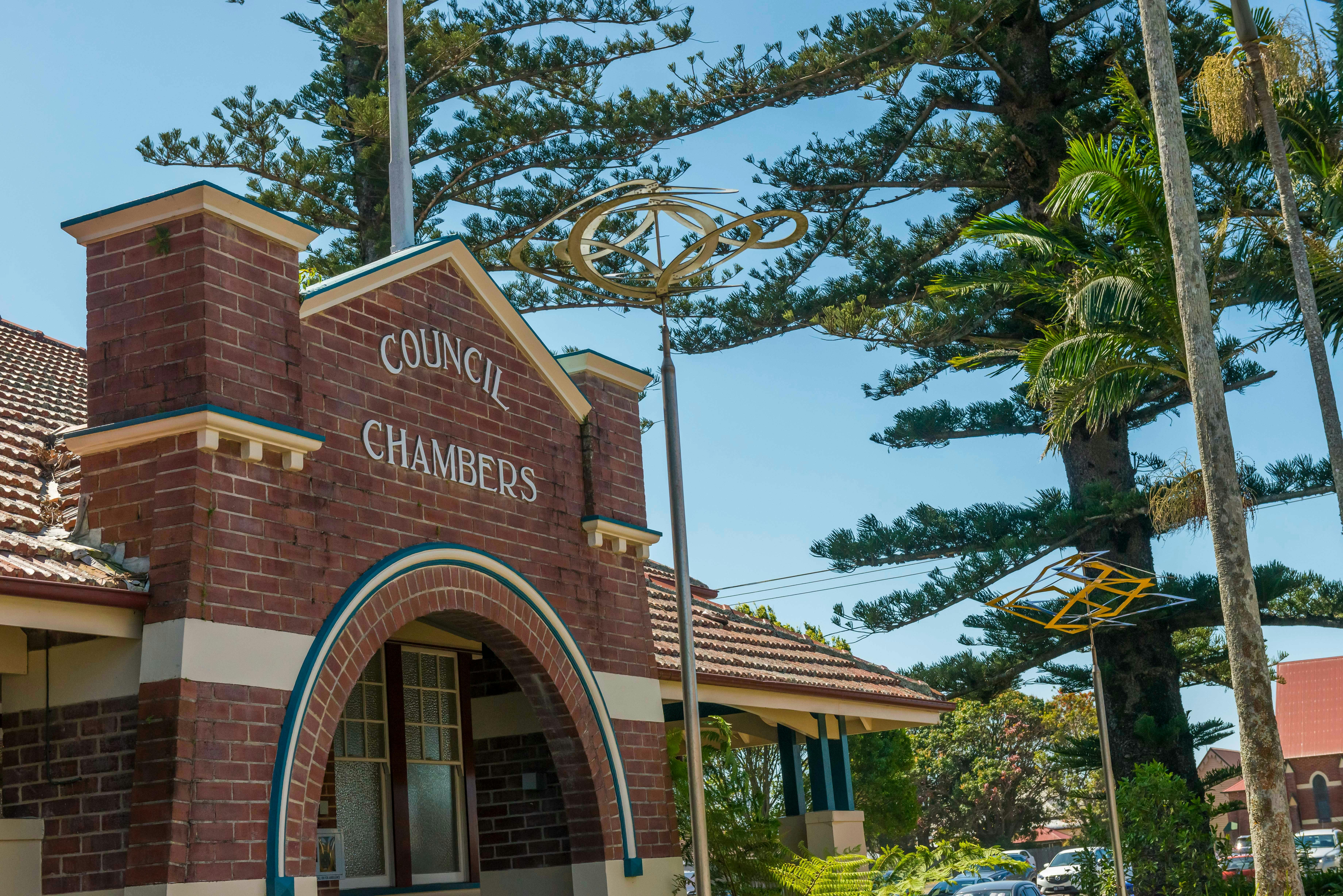 Ballina Public Art - The Wind Never Sleeps Sculpture