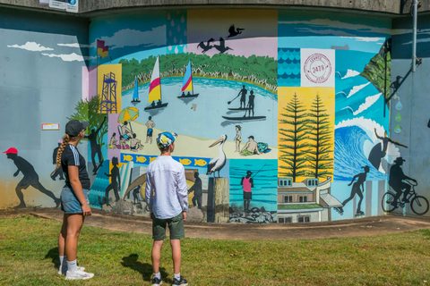 Wall Mural at Kings Court Reserve