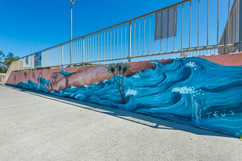 Wave Mural