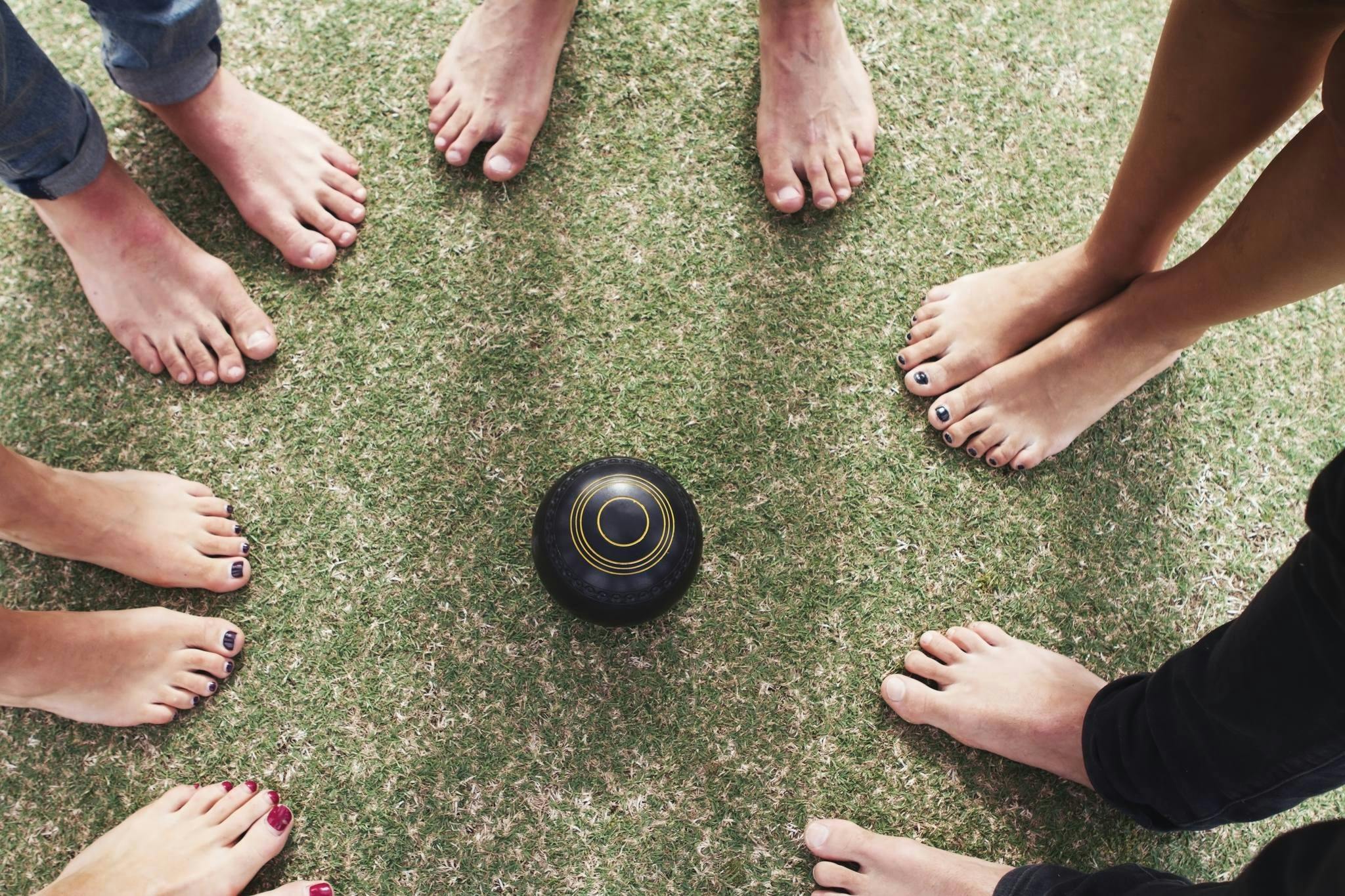 Barefoot Bowls at Campbelltown City Bowling Club