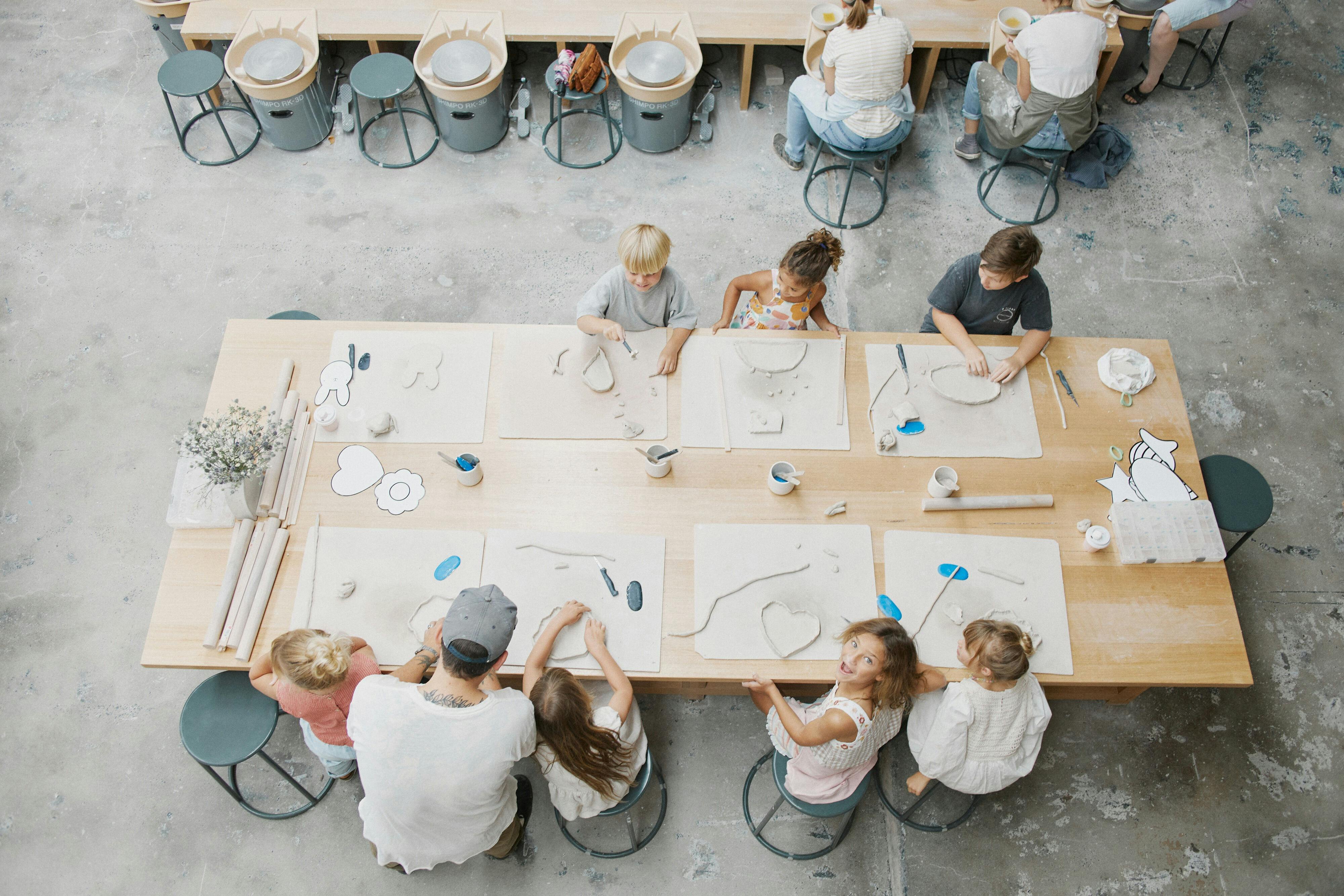 Aerial photo of Crockd Studios class