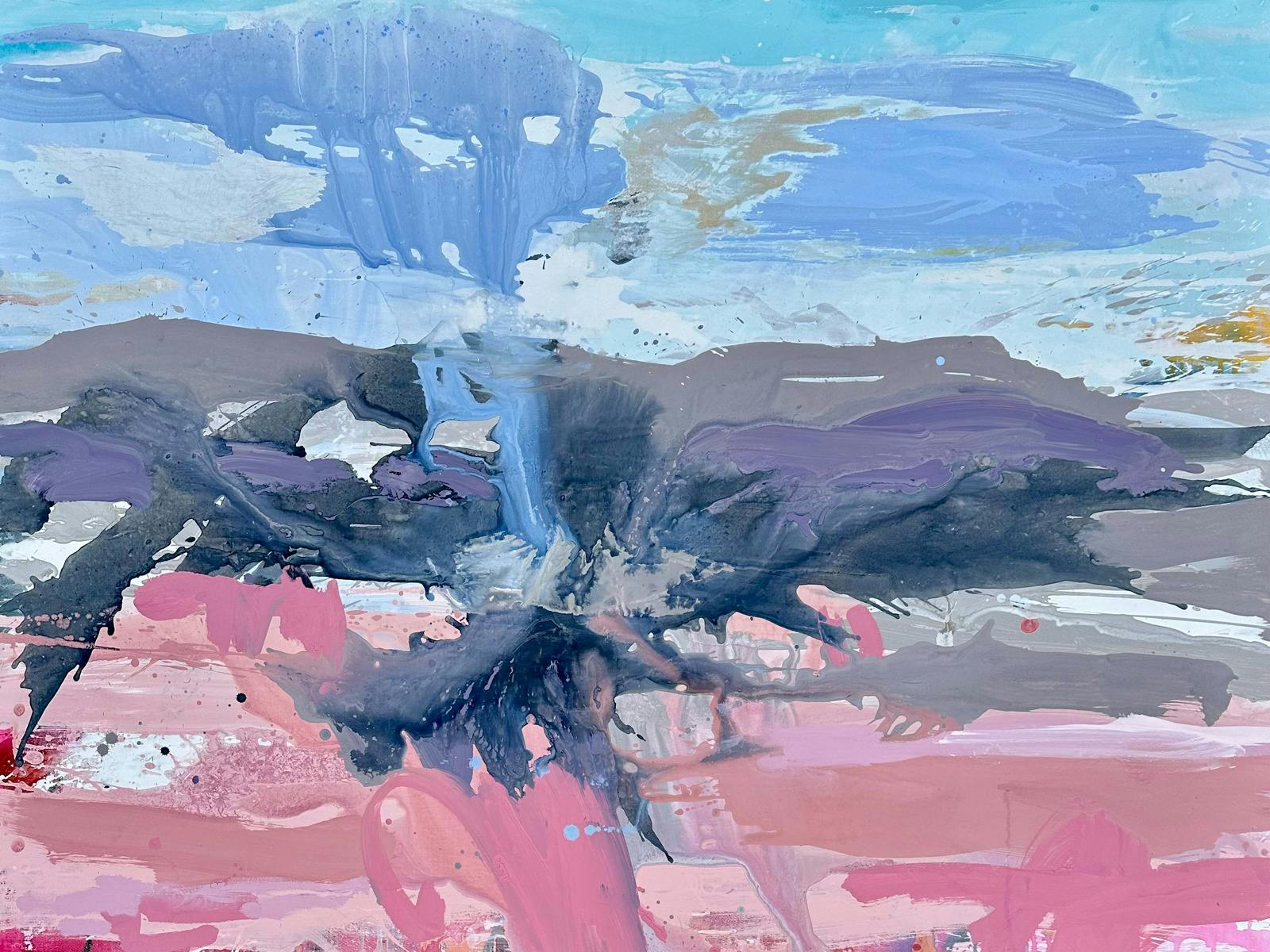 Pheonix  LARISSA BLAKE  Acrylic on linen framed in oak  172 x 138cm