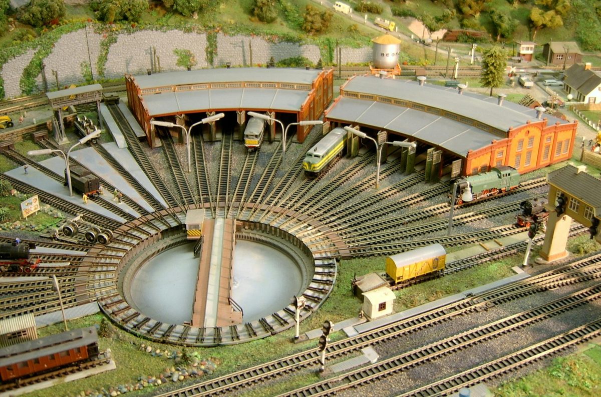 Lilliputland N Gauge - Roundhouse