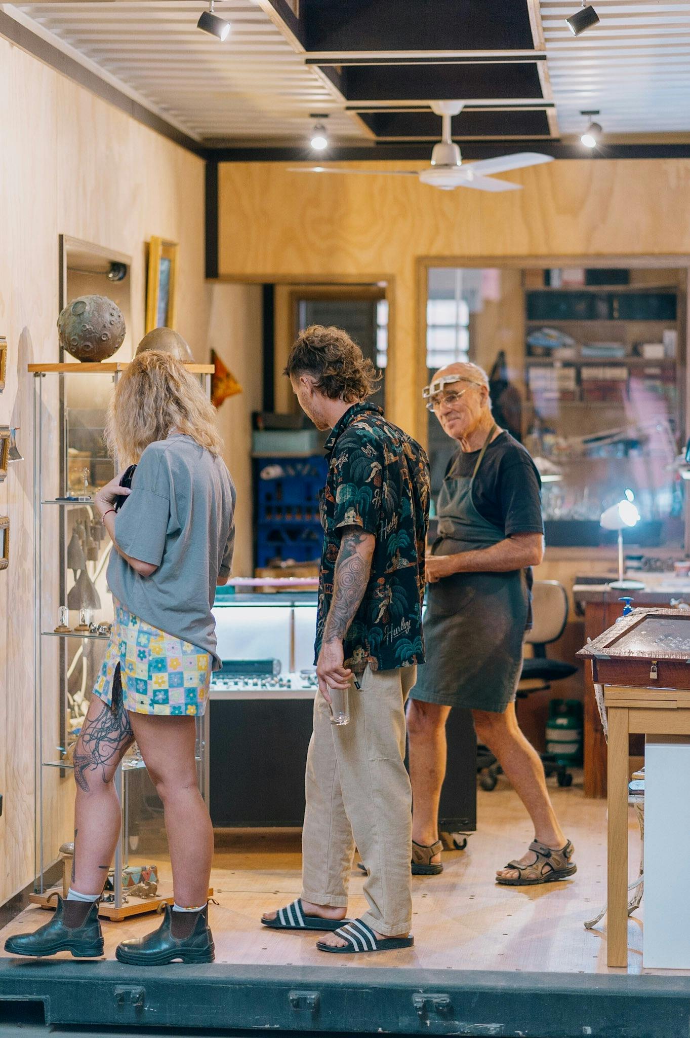 Local handmade jewellery at M|Arts Precinct