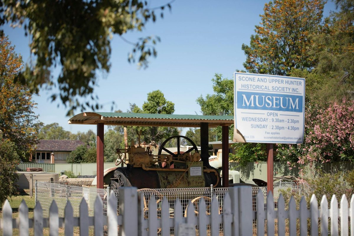 Scone Museum old engine
