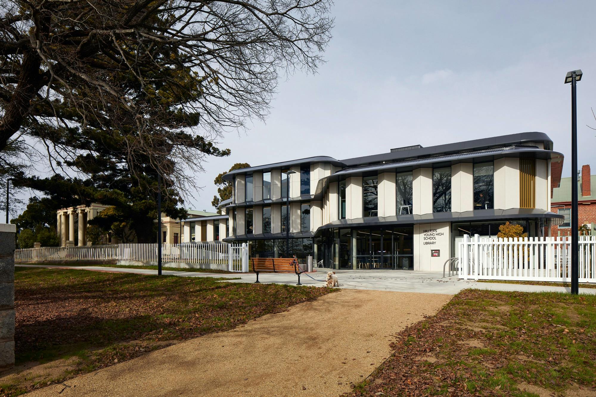 Front of Young Library