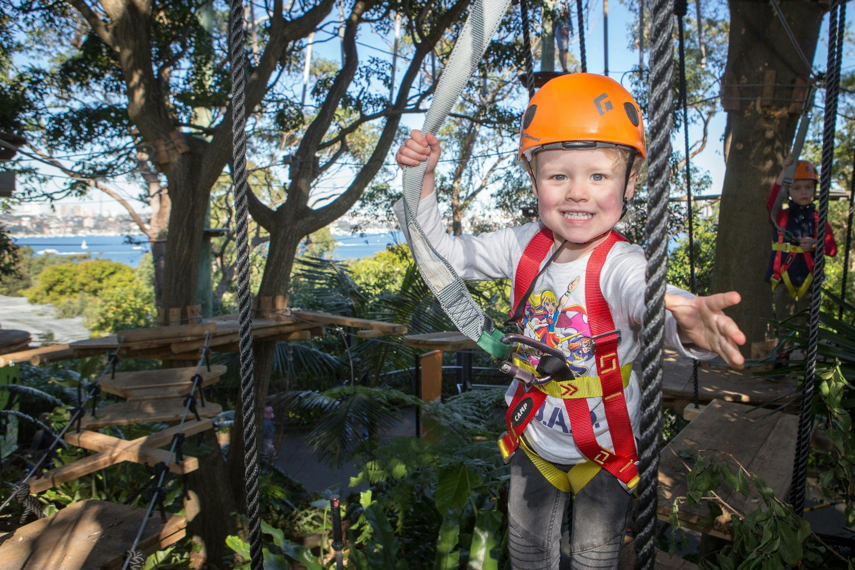 Wild Ropes at Taronga Zoo Sydney - Childrens Course