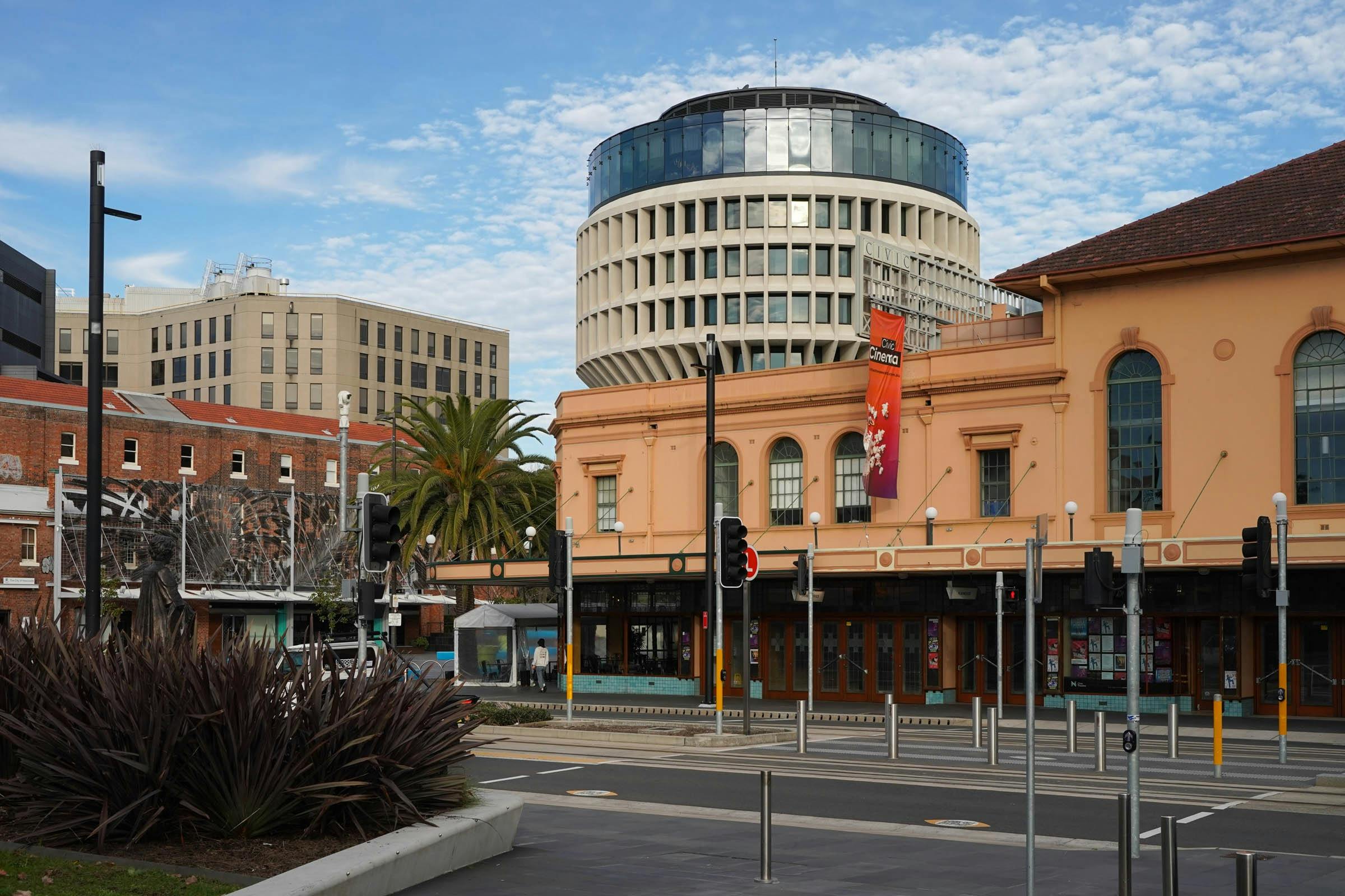 Civic Theatre Newcastle from Hunter Street