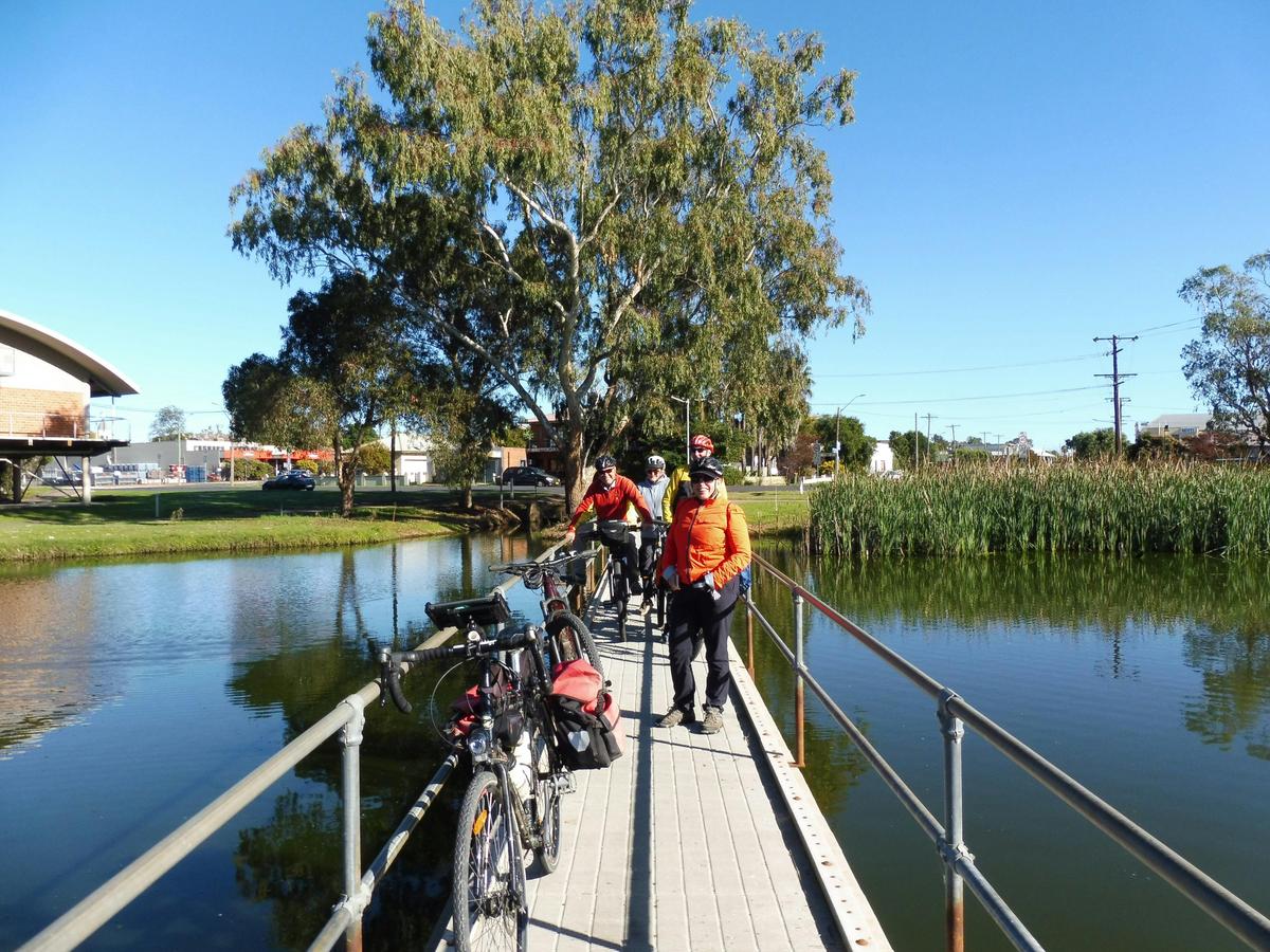 Cyclist Forbes Lake