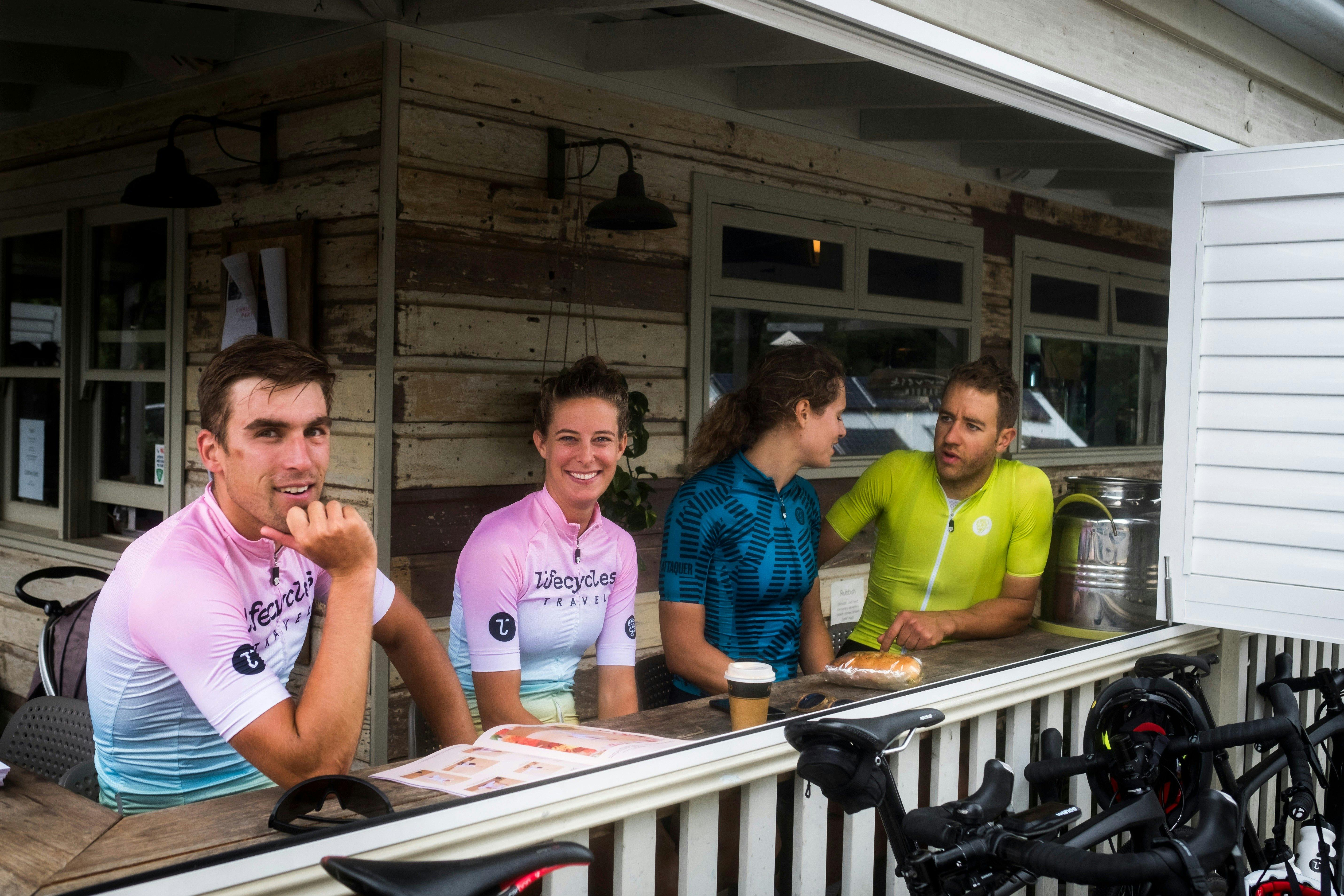 Coffee stop at Harvest Newrybar