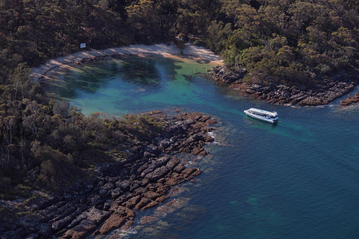 Aerial Honeymoon Bay