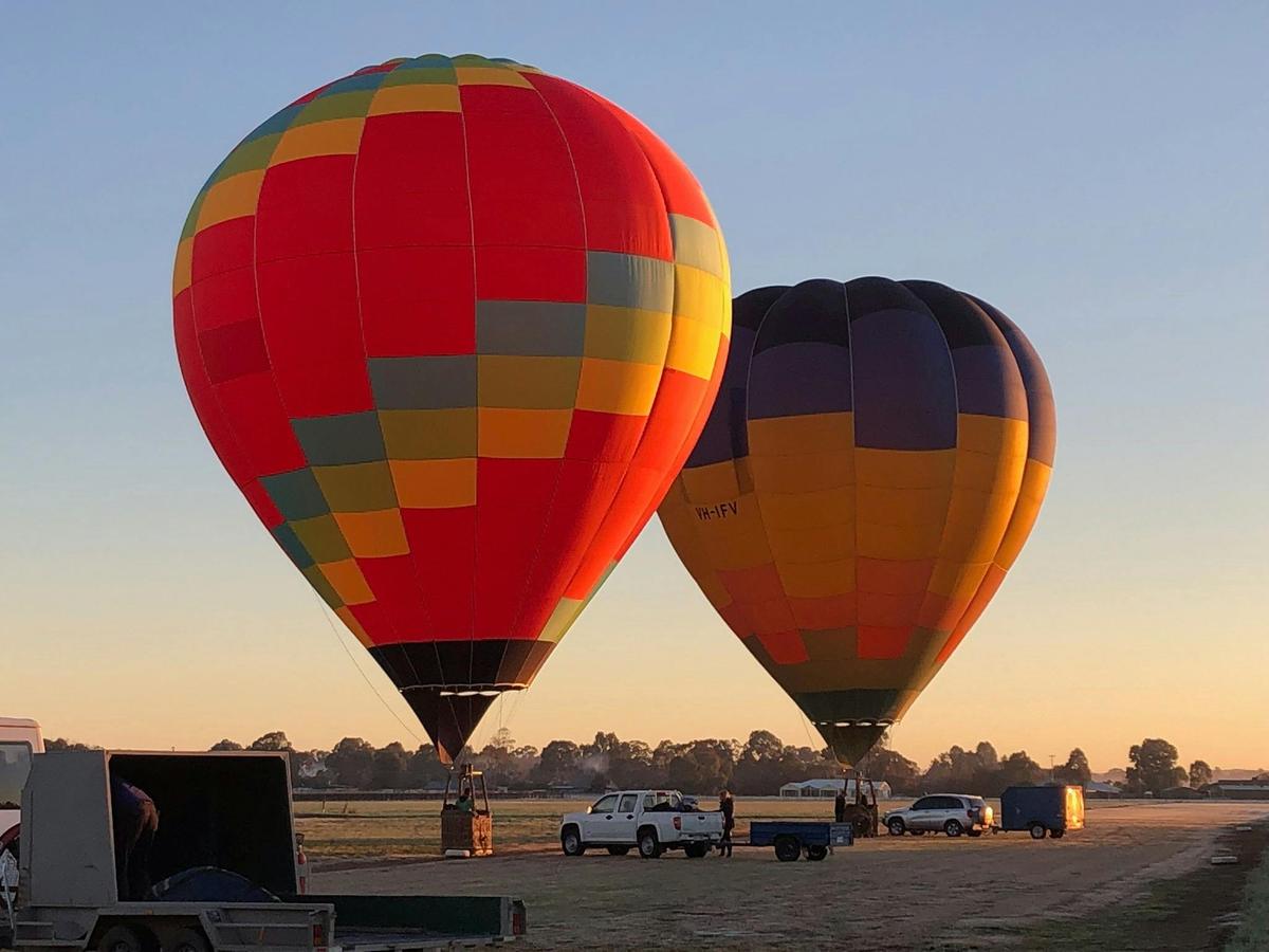 Beautiful colours at sunrise