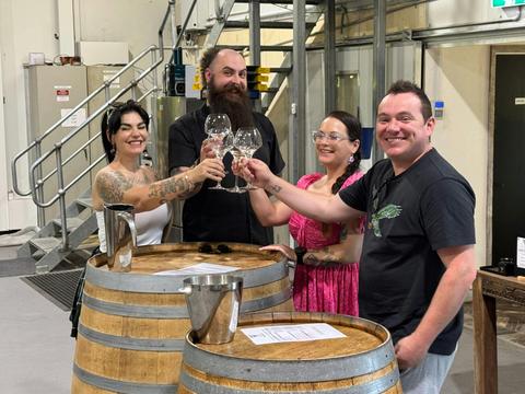 Tasting at Pigg Peak Winery