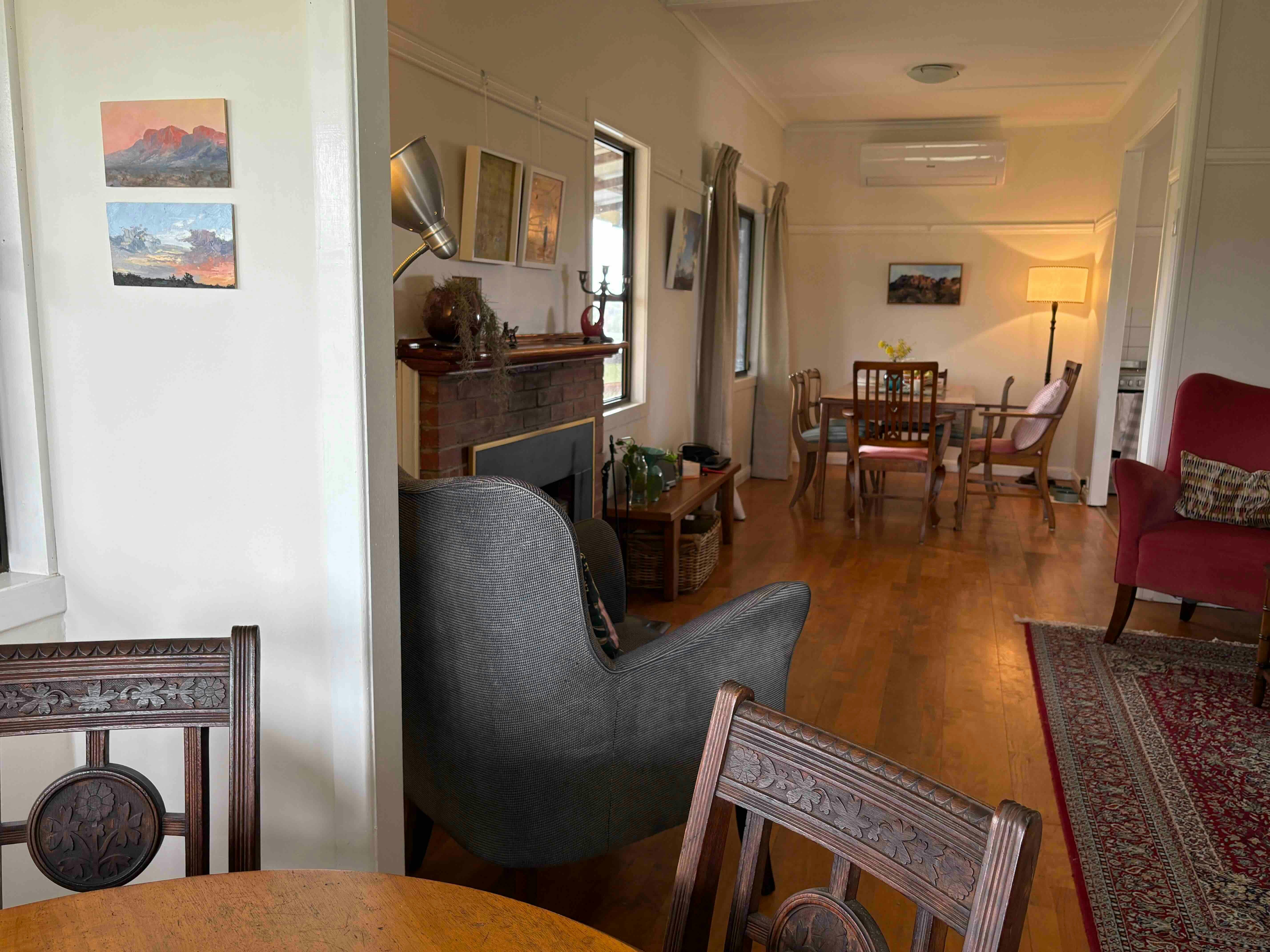 Peppertree Cottage interior on Capertee Mountain View Retrear