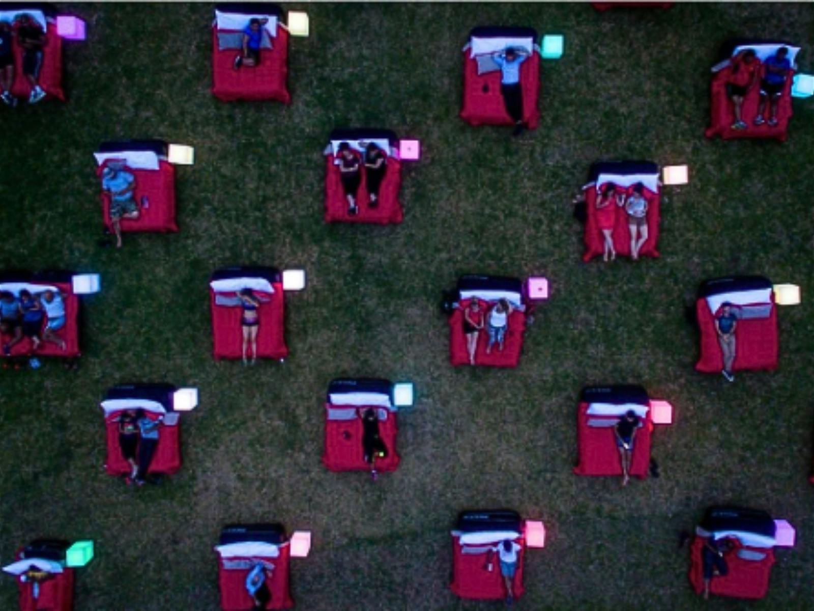 Australia's Original Bed Cinema Turns Ten: Mov'in Bed Returns to Barangaroo to Celebrate