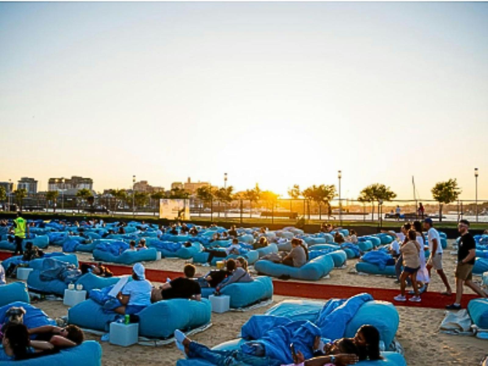 Australia's Original Bed Cinema Turns Ten: Mov'in Bed Returns to Barangaroo to Celebrate