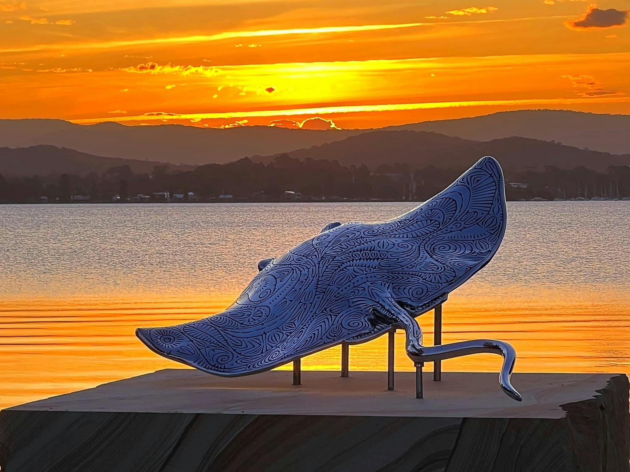 stingray sculpture