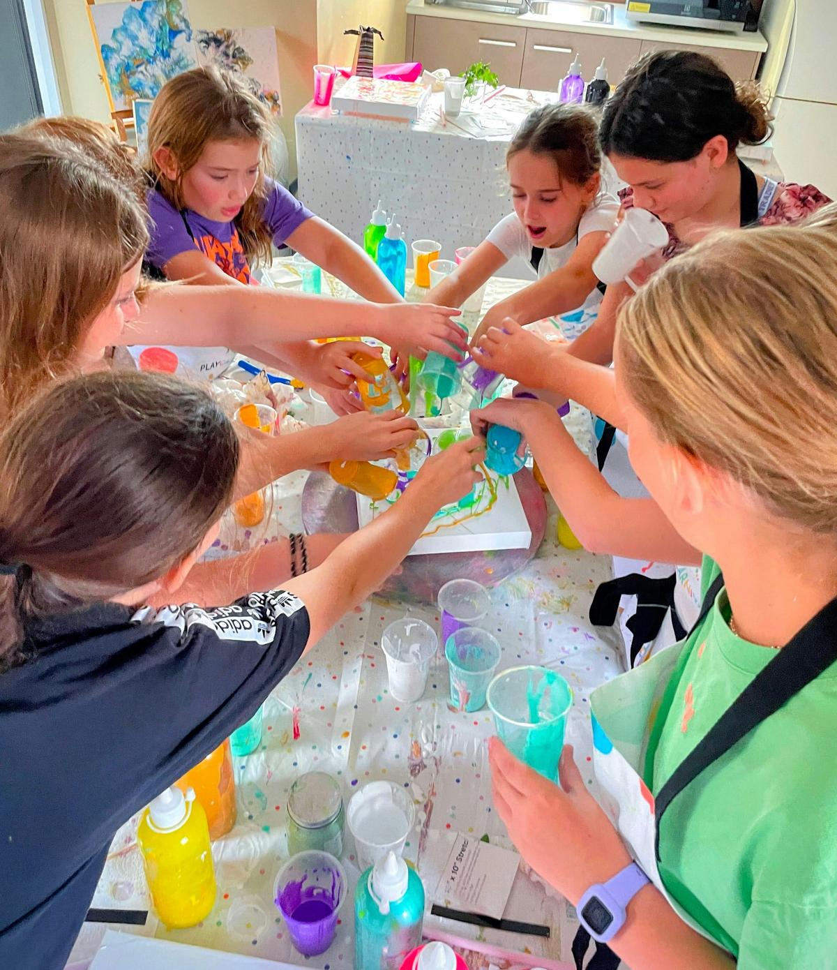 Fluid art Party