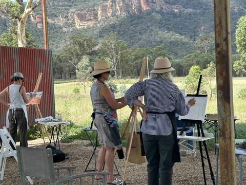 Capertee Plein Air Painting Retreats