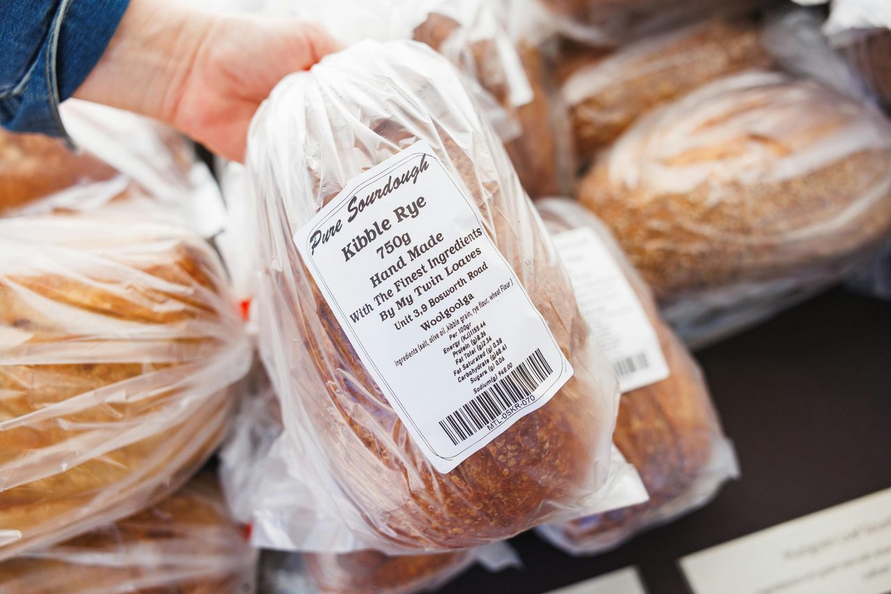 Locally baked sourdough