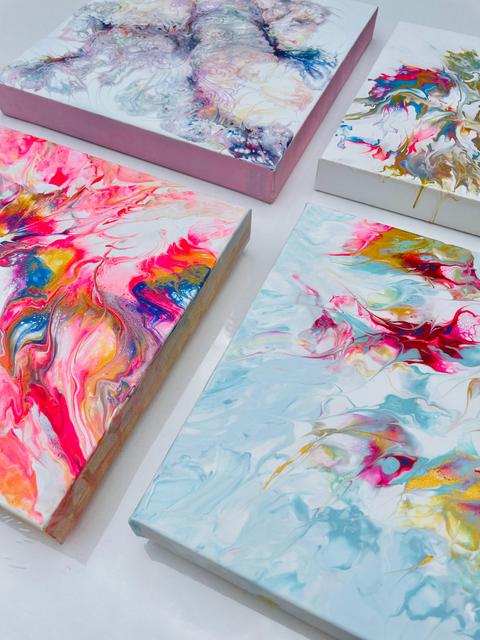 Fluid Art Painting workshop for Adults in Sydney