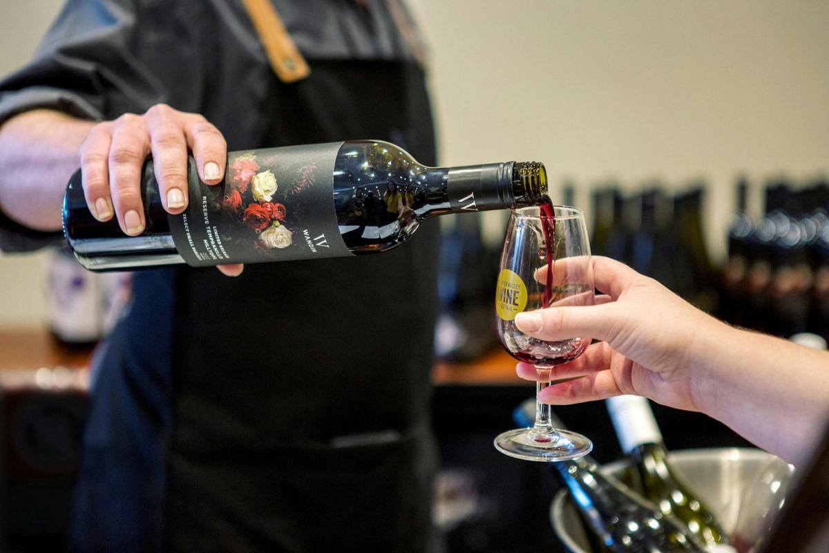 Fine wines are available for tasting at the Hunter Valley Wine Festival