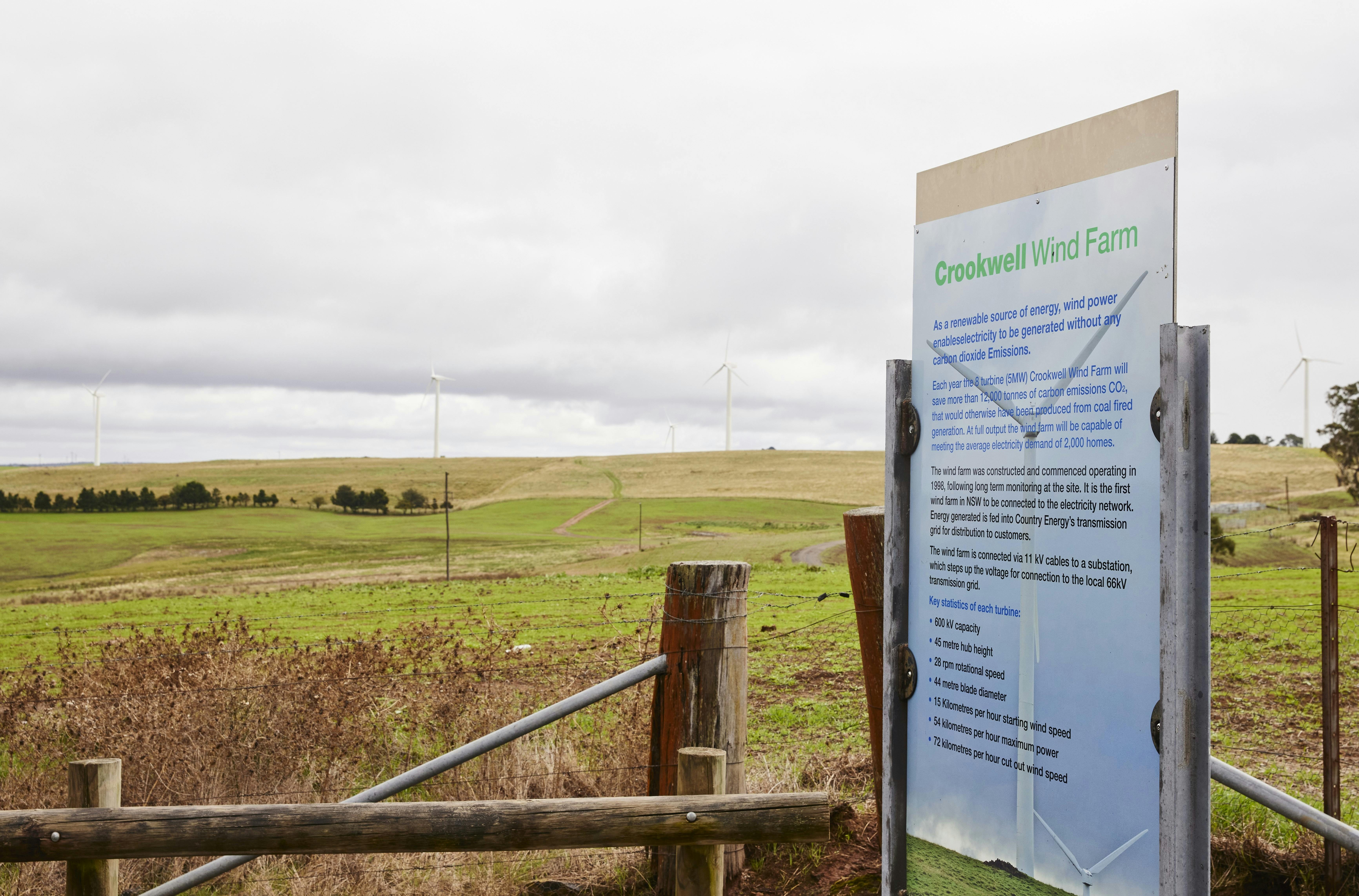Crookwell Wind Farm