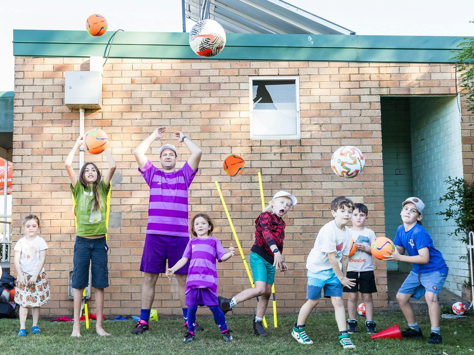 Rainbow Roos provided soccer fun at 2024 LisAmore!