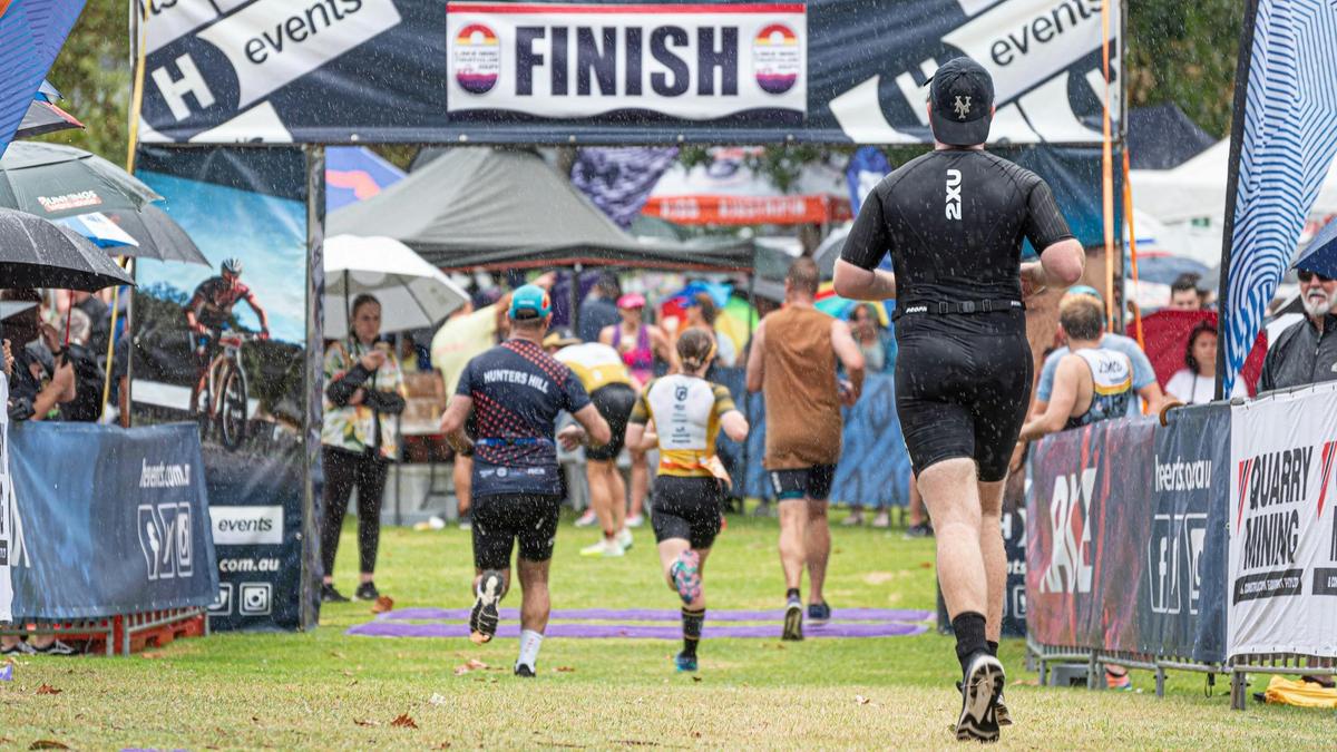 finish line