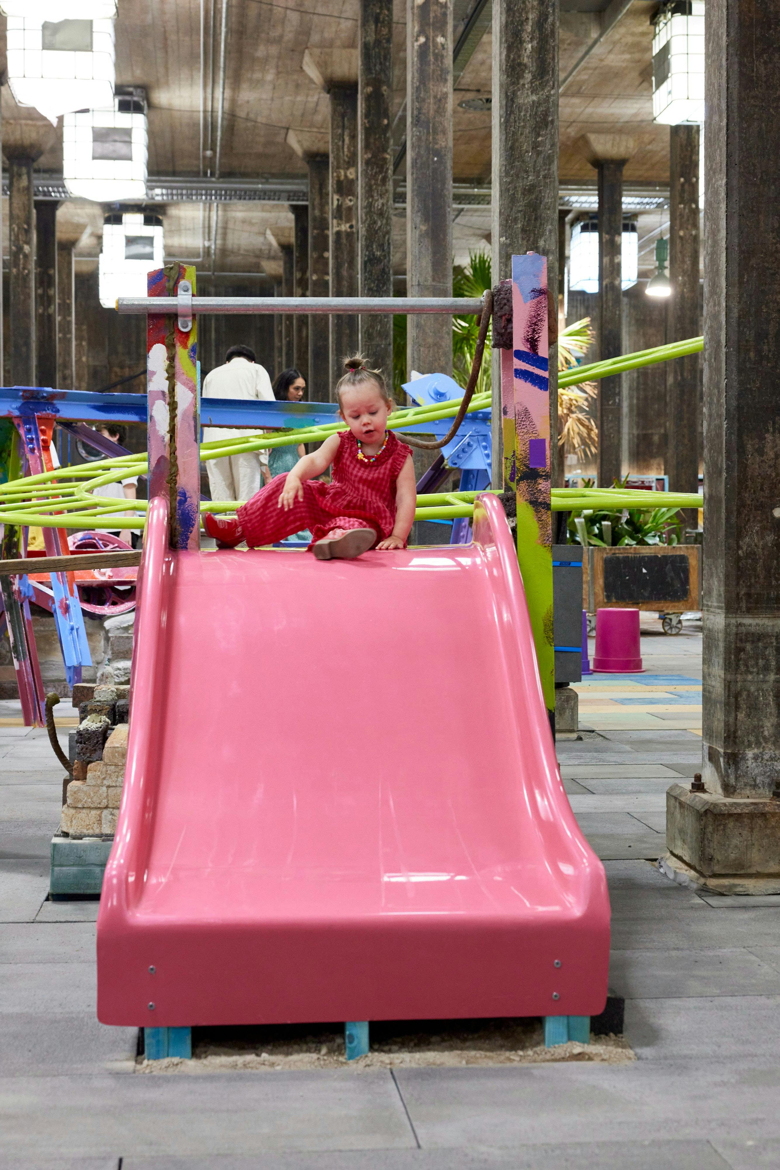 Visitors to Mike Hewson The Key's Under the Mat, Art Gallery of New South Wales