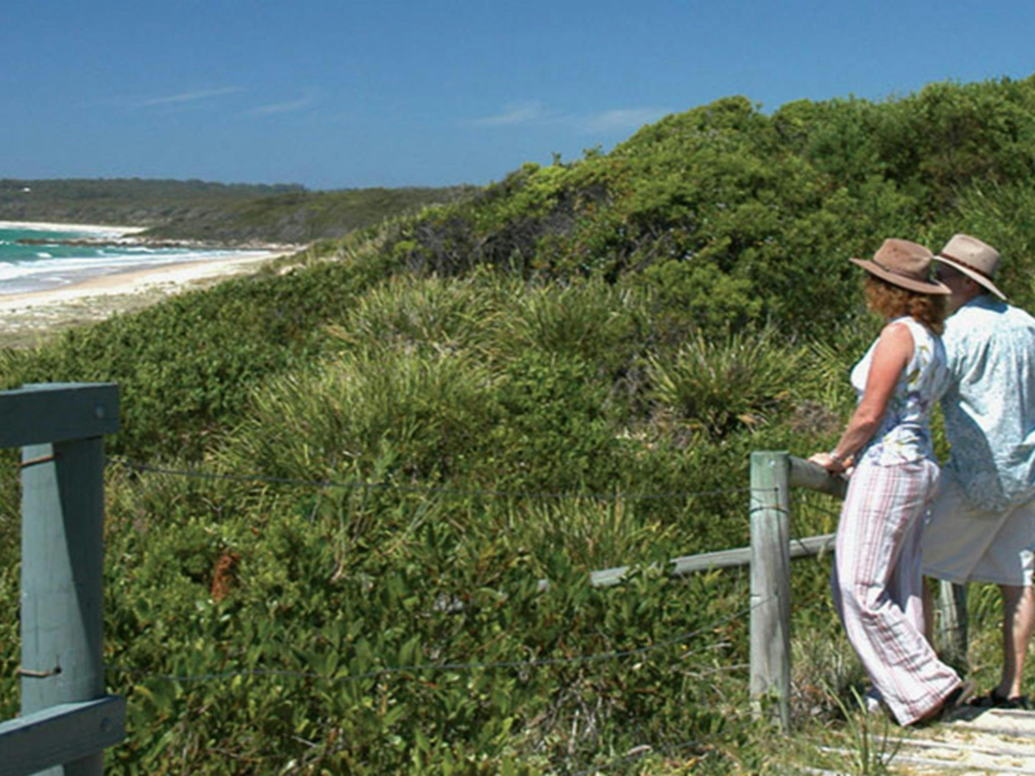 Conjola Beach picnic area, Narrawallee National Park. Photo: Michael van Ewijk &copy; OEH