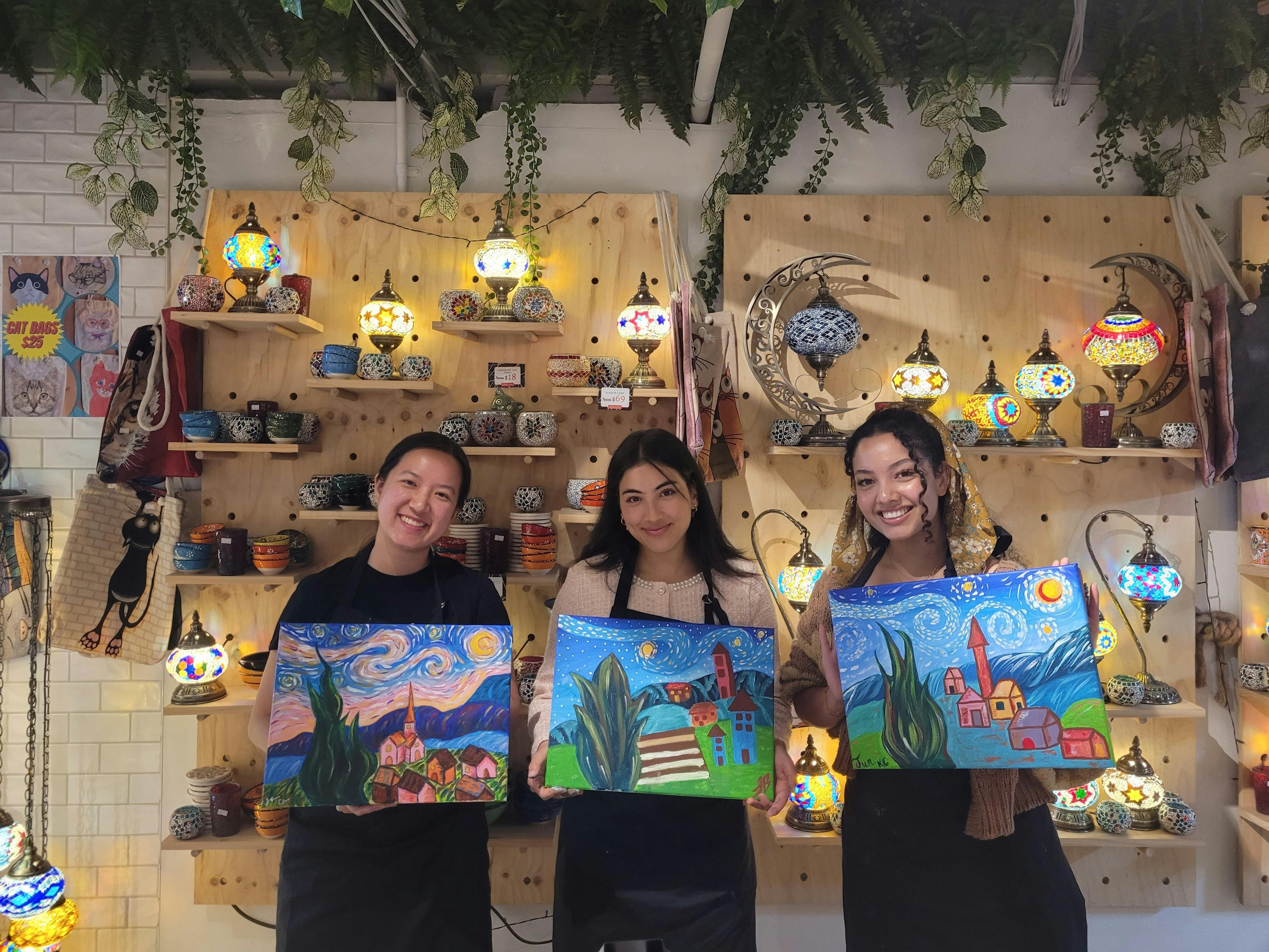 Paint and Sip Classes in Sydney
