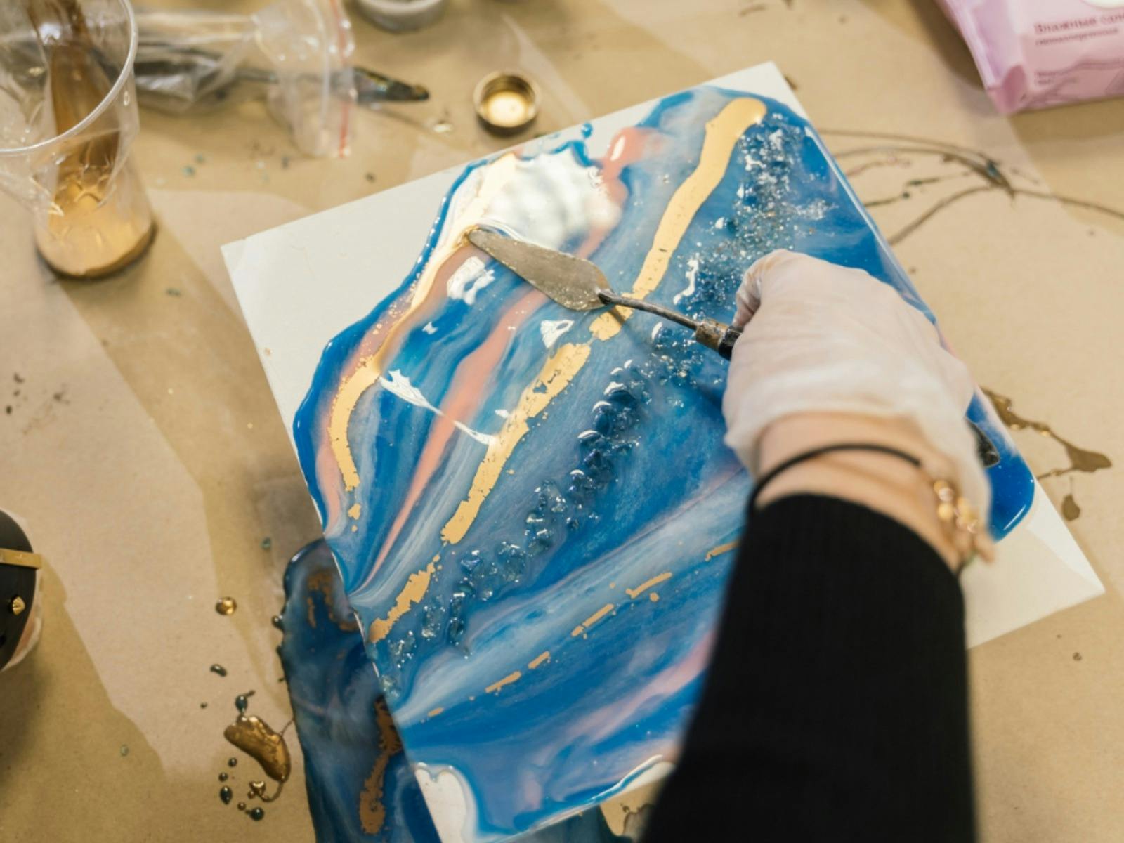 Resin Art Classes in Sydney