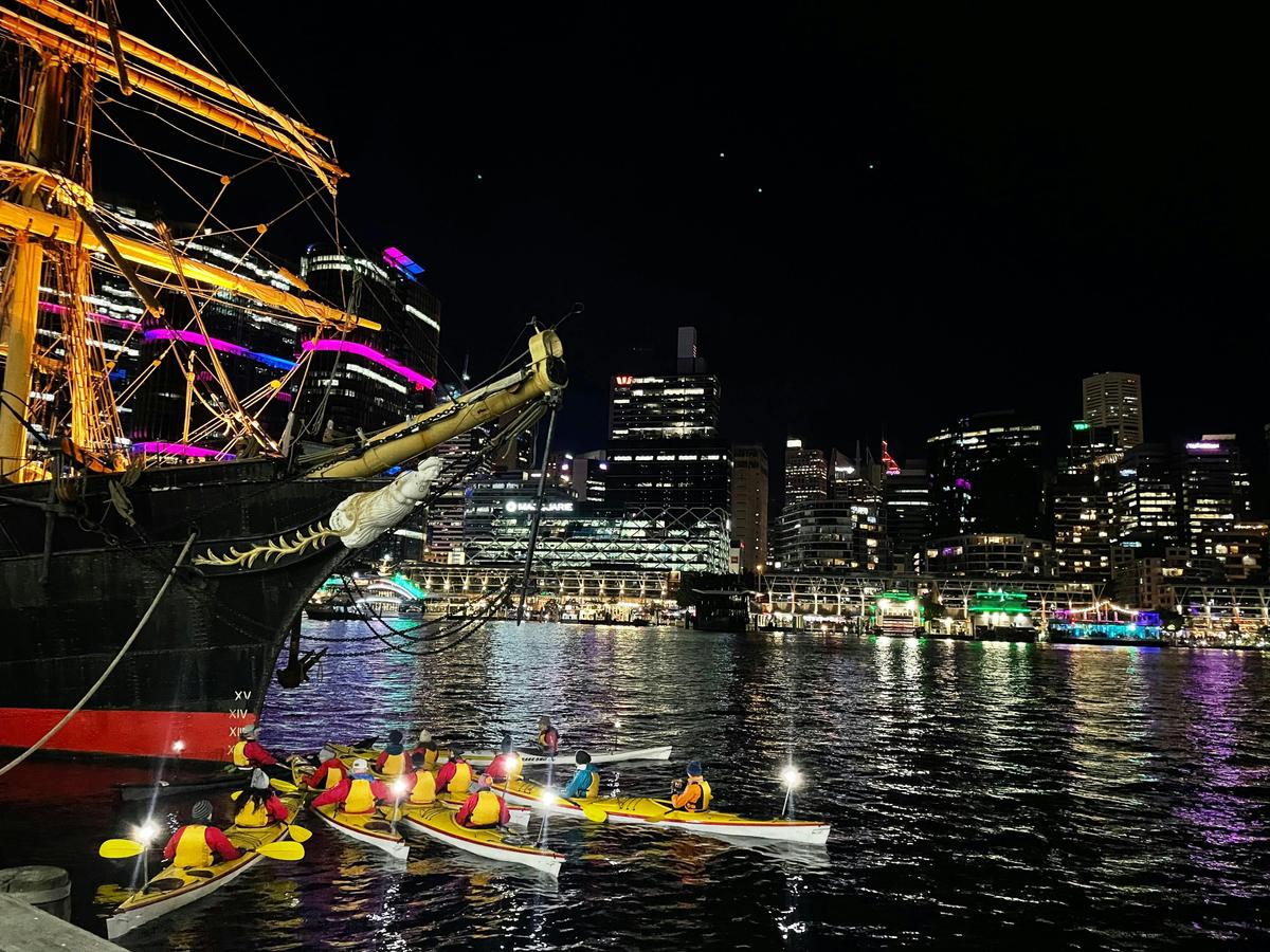 Moonlight SeaKayaking Vivid 2023