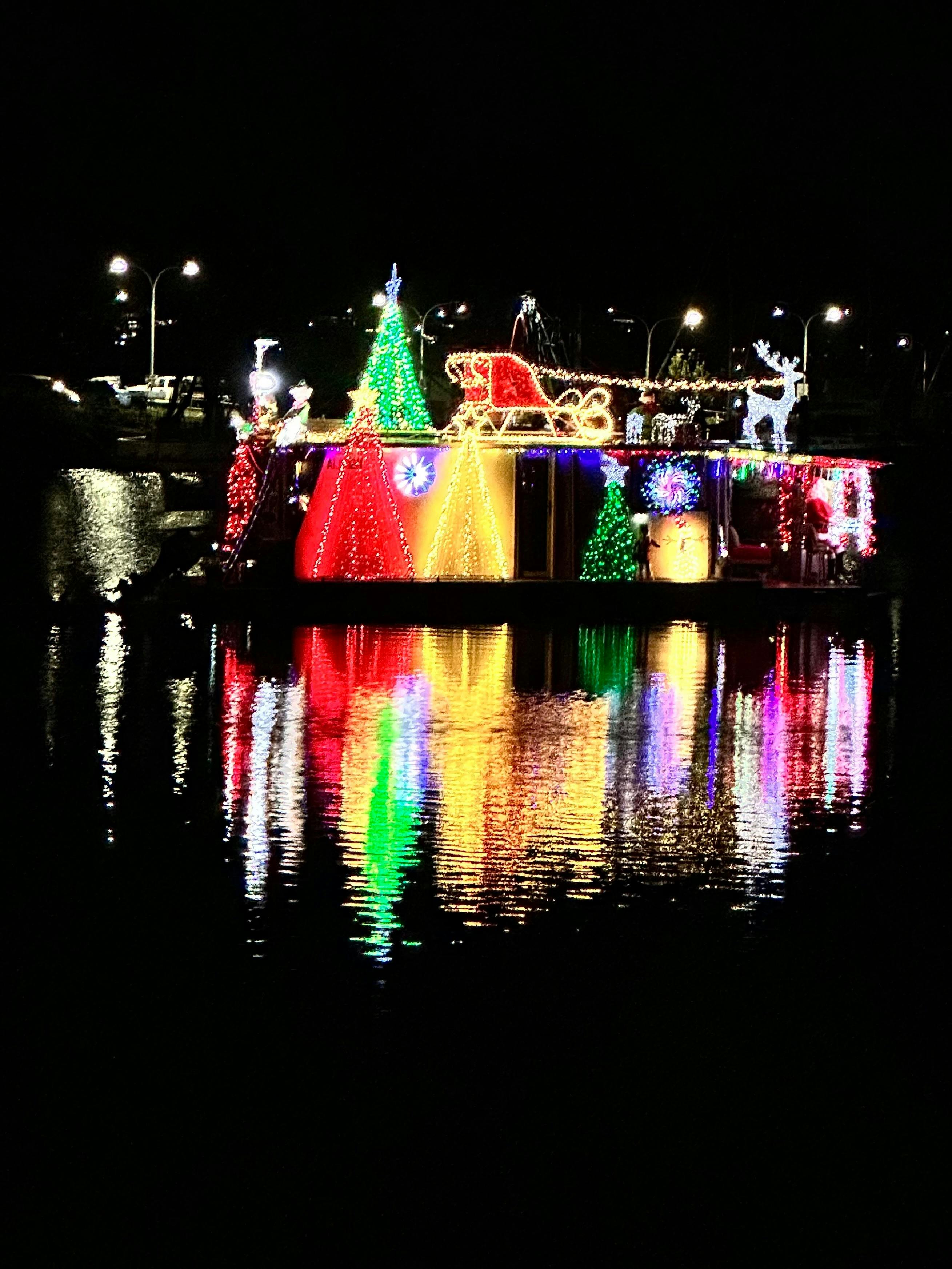 In full glitter mode