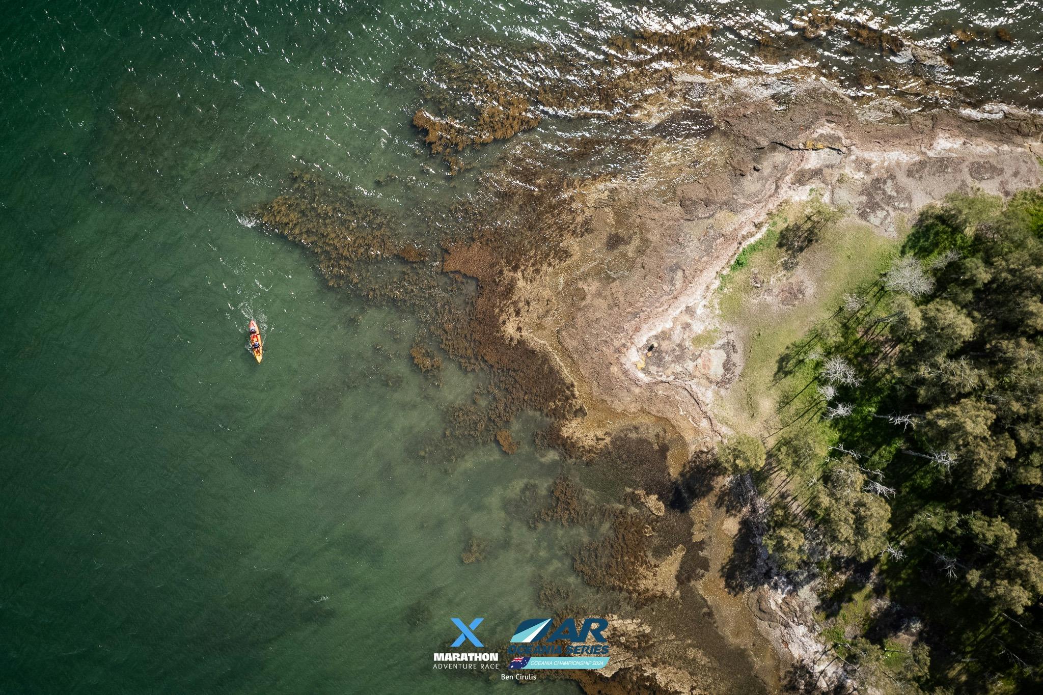 X-Marathon paddling leg