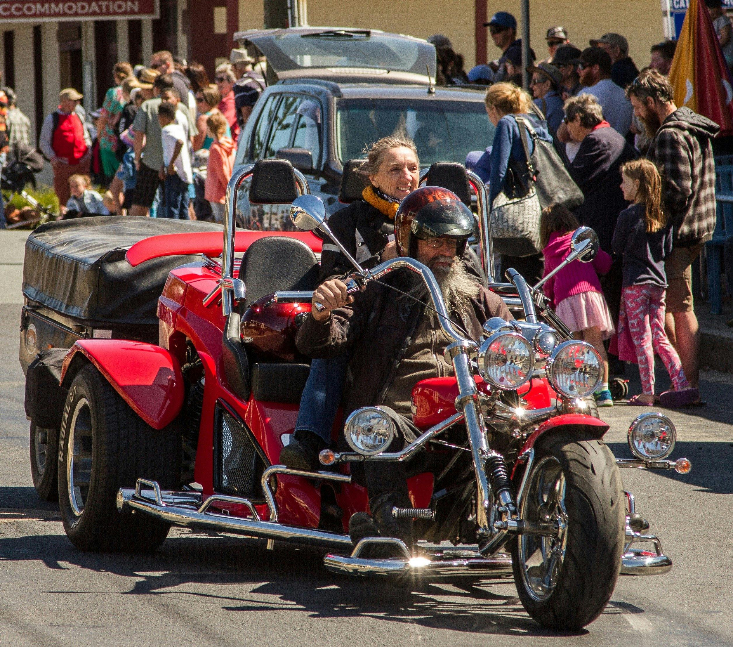 Trike in parade