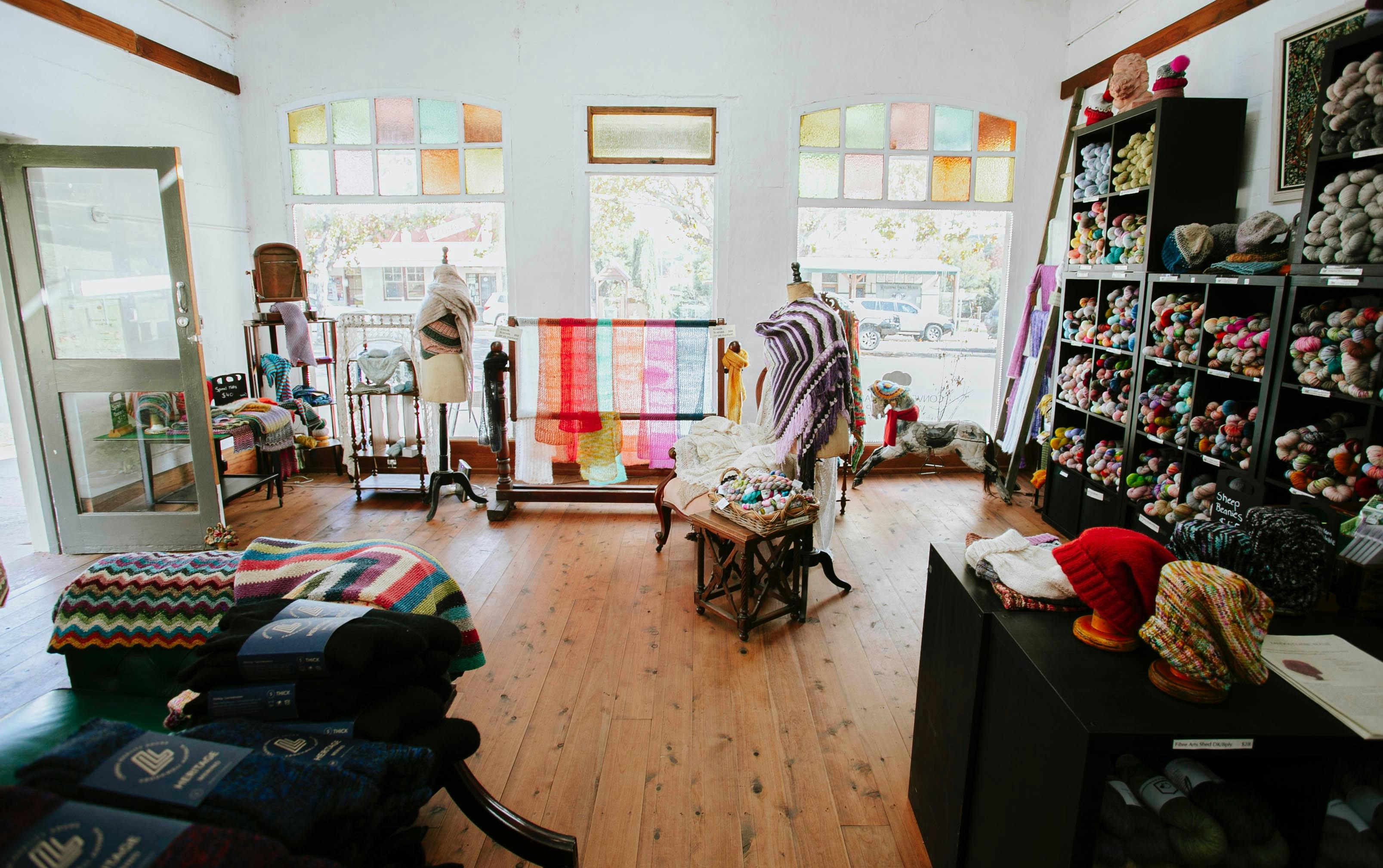 The most beautiful yarn shop you'll find