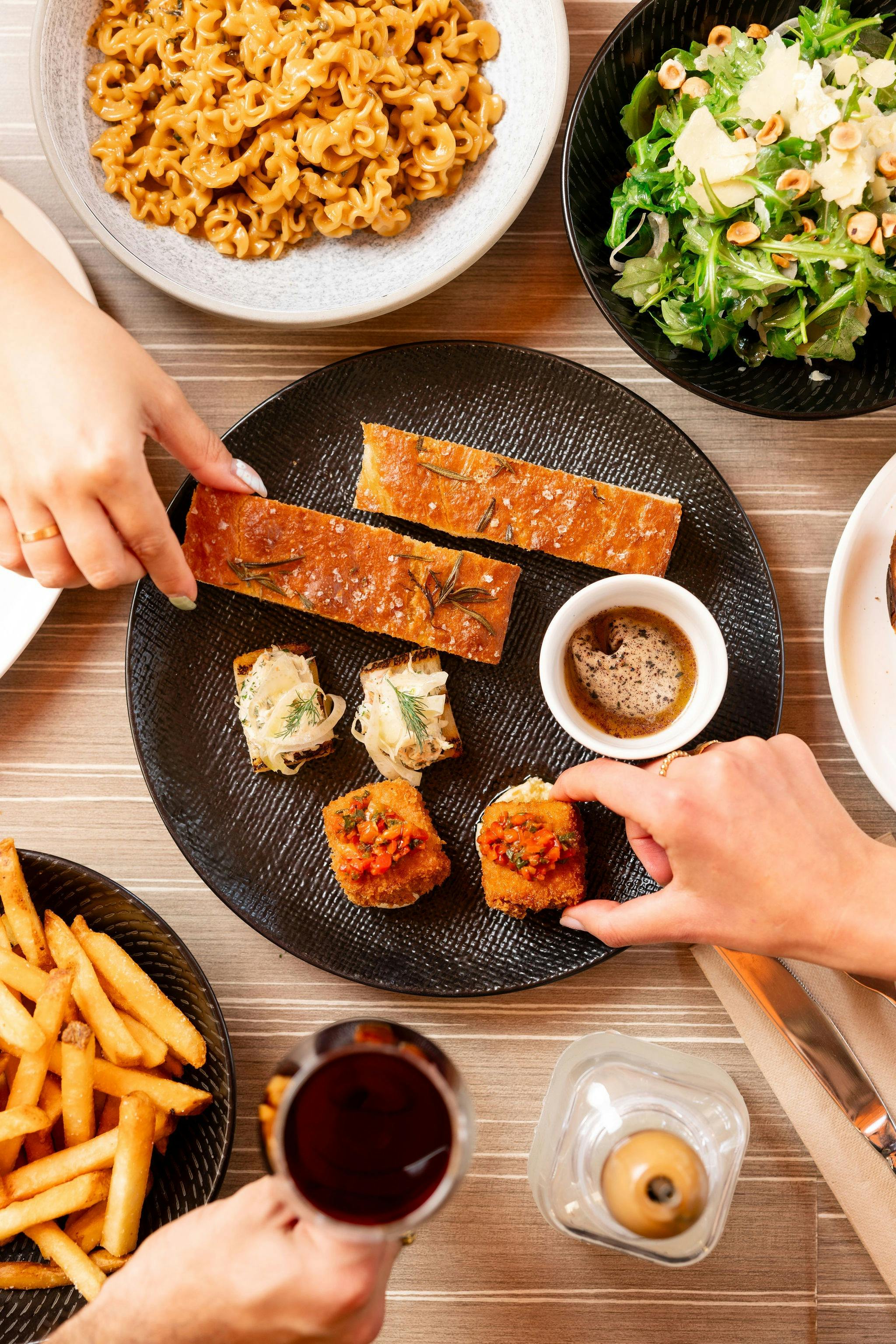 Feed Me Tasting Menu (sample)