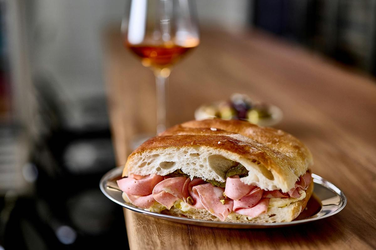 Freshly made Italian panini - dine in or takeaway