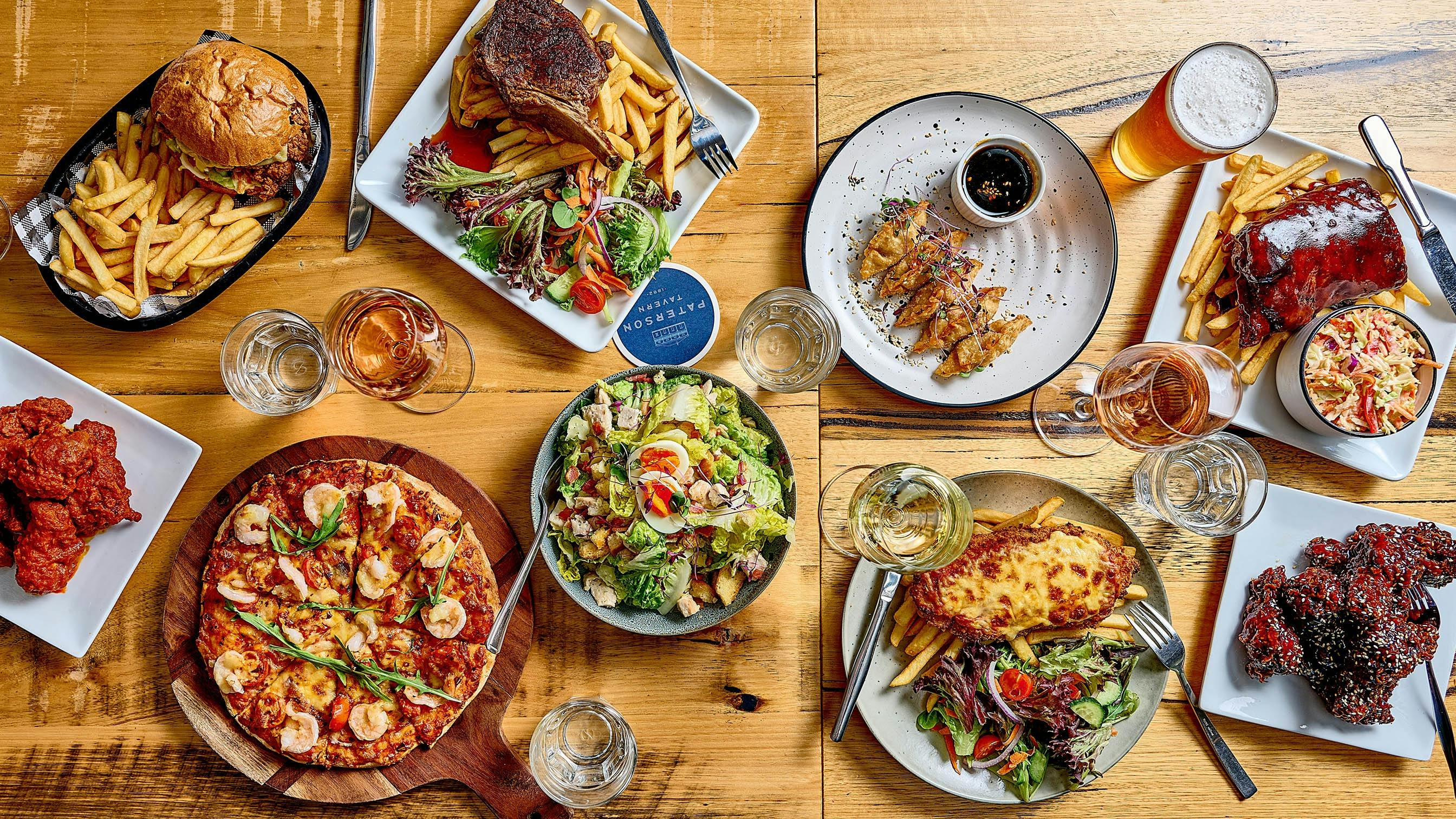 Paterson Tavern menu