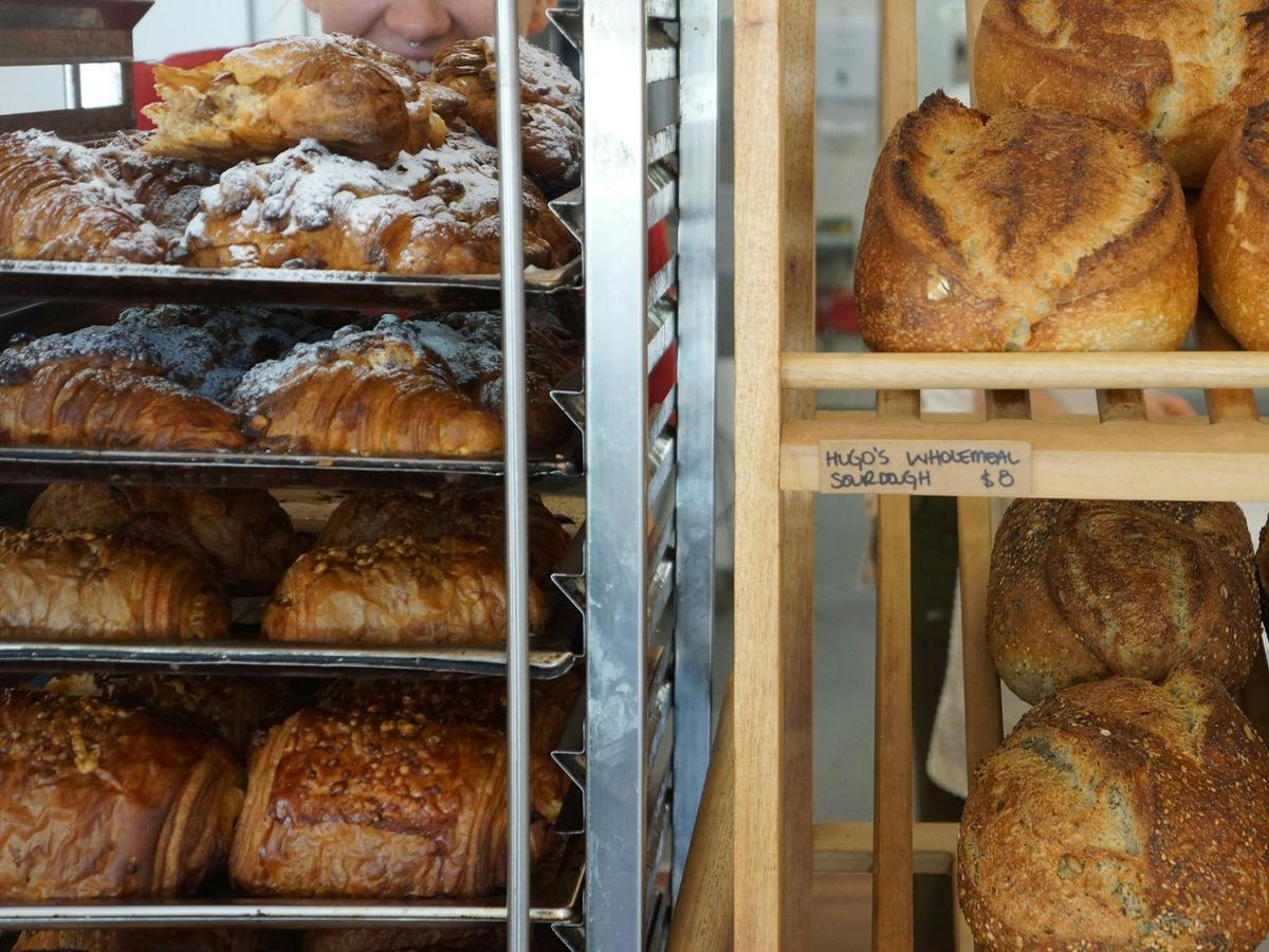 Croissants and Sourdough Baked Fresh Daily