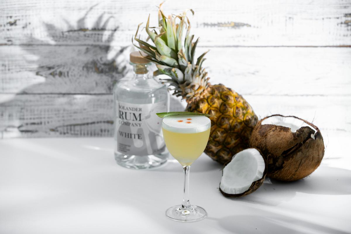 White with Pina Colada