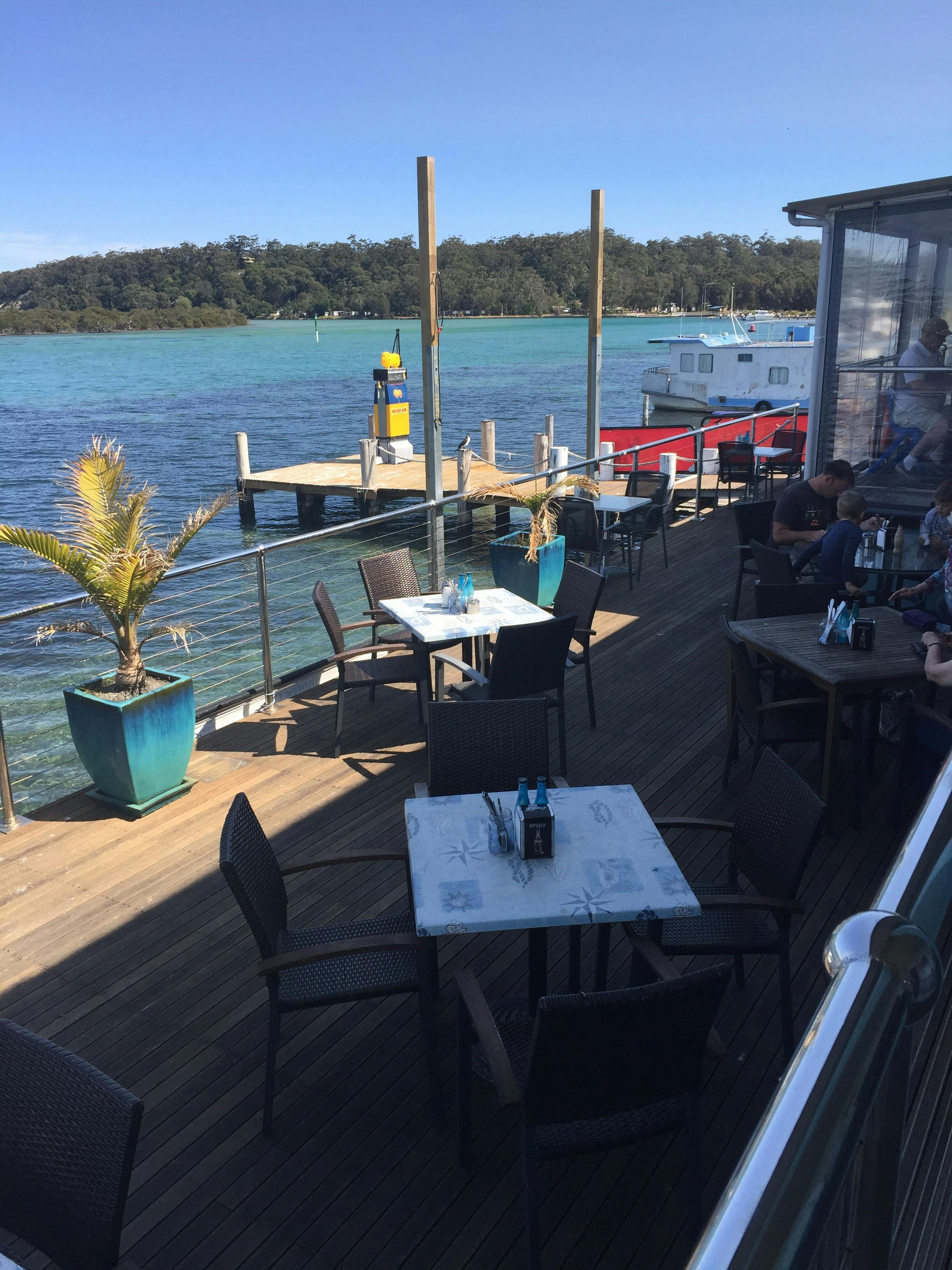 Absolute water front dining