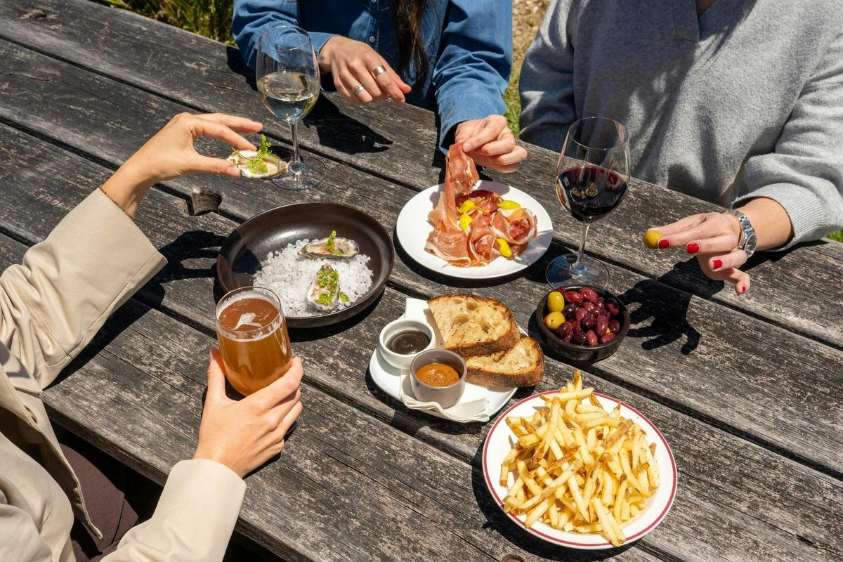Dining at Boiler House Restaurant