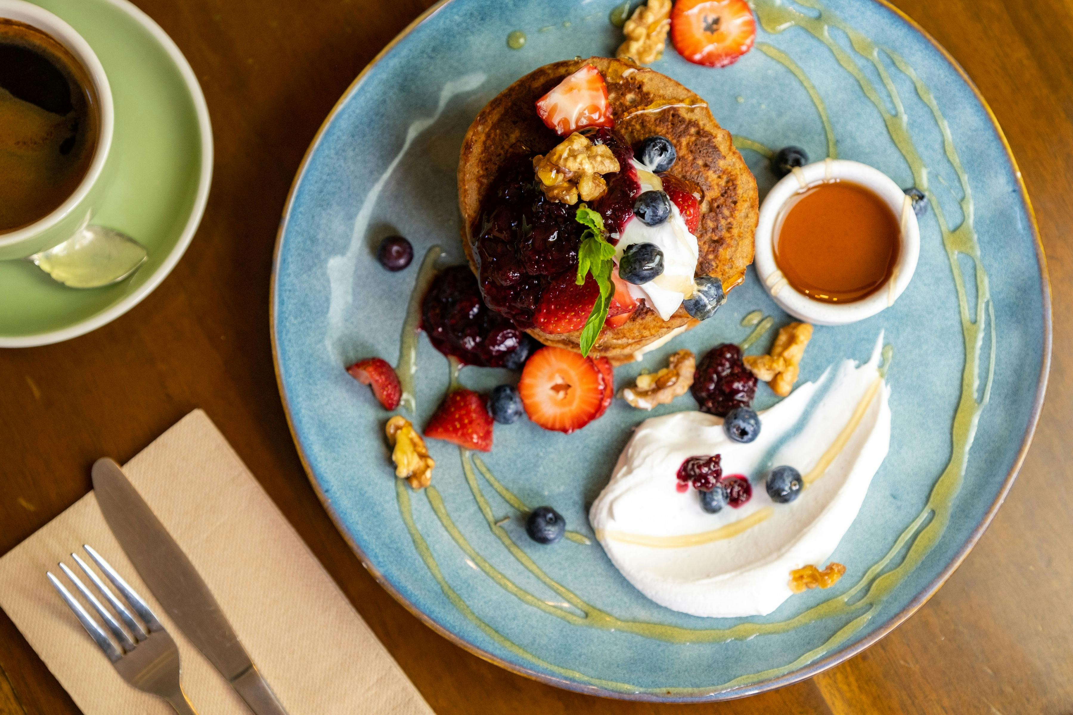 Almond and Quinoa Pancakes