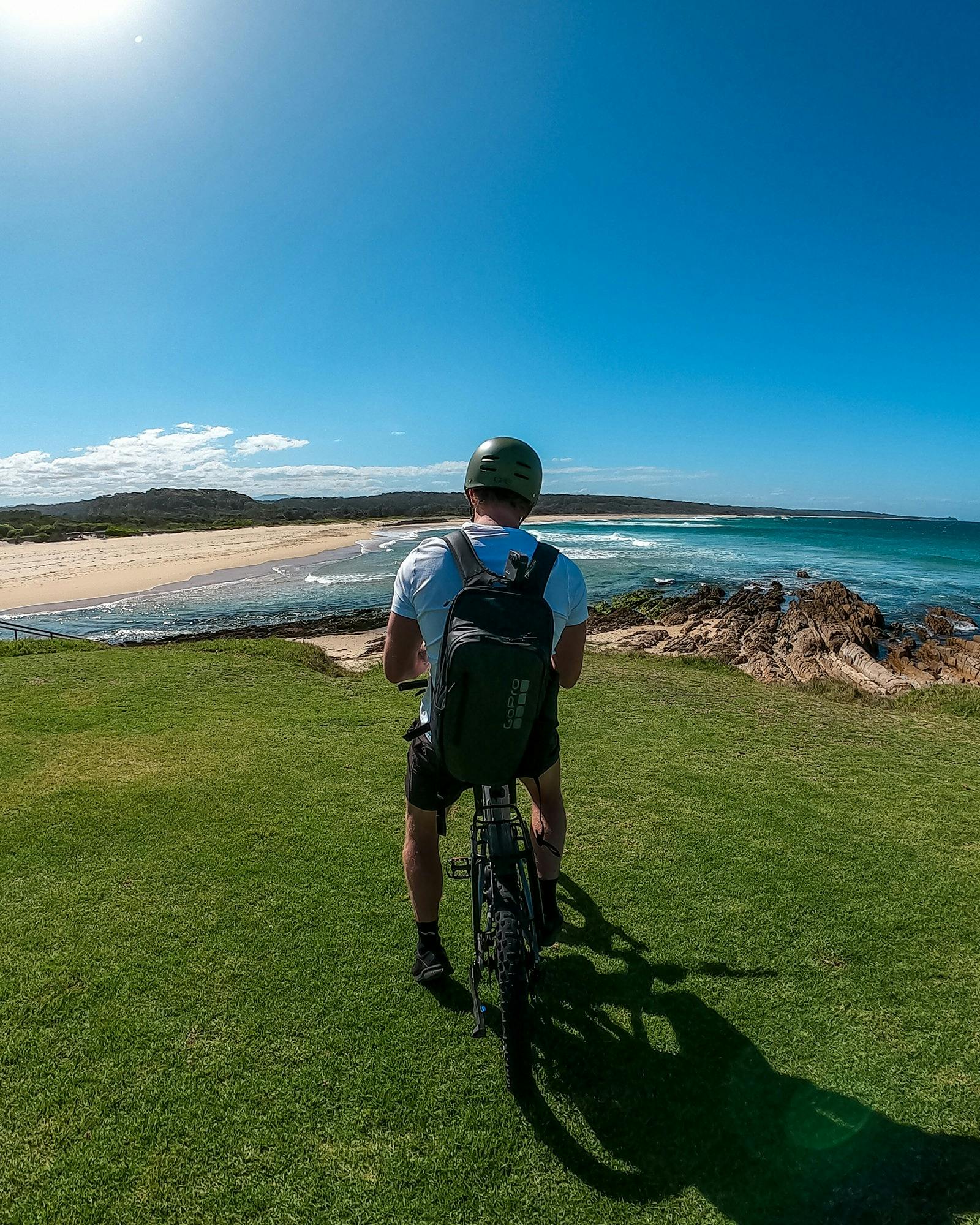 Cycling from Narooma to Dalmeny