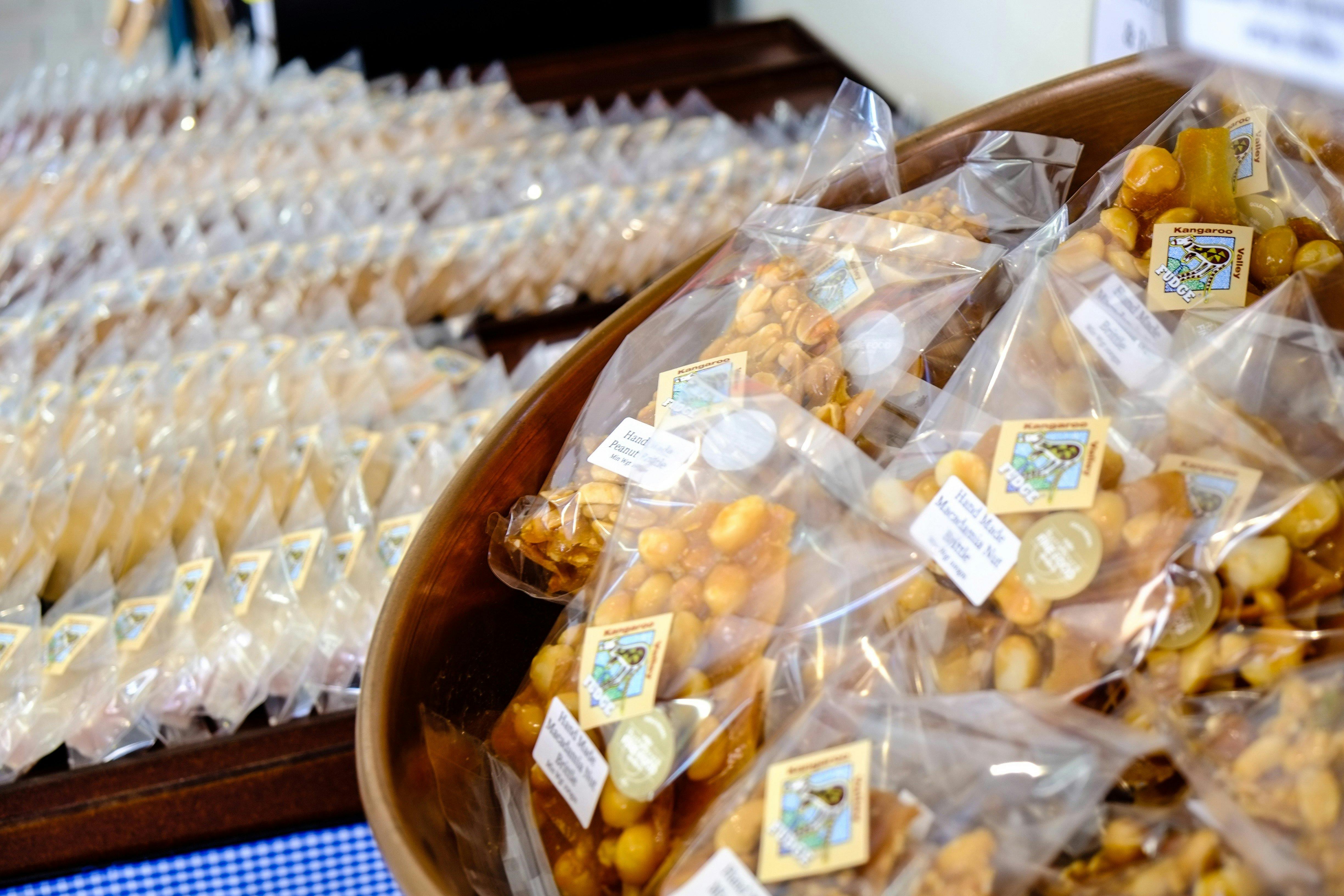 Hand Made Fudges and Nut Brittles