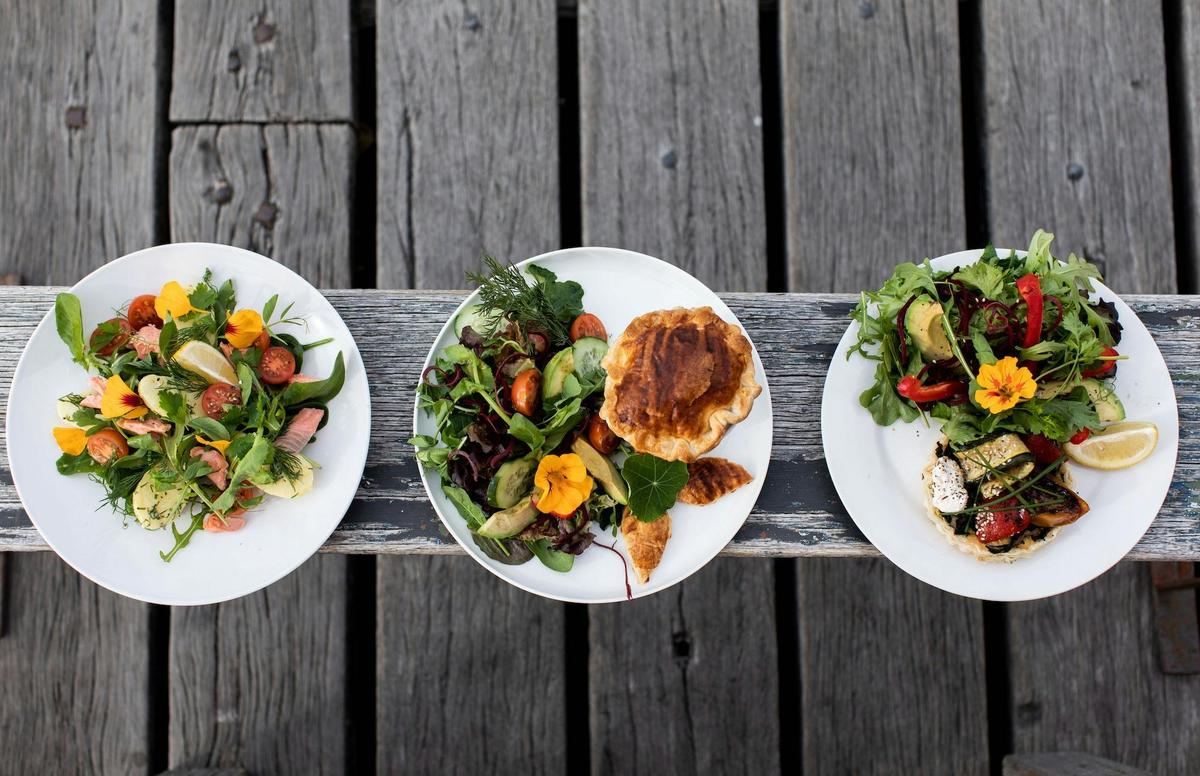 Gorgeous, fresh and healthy food at Tathra Wharf Local