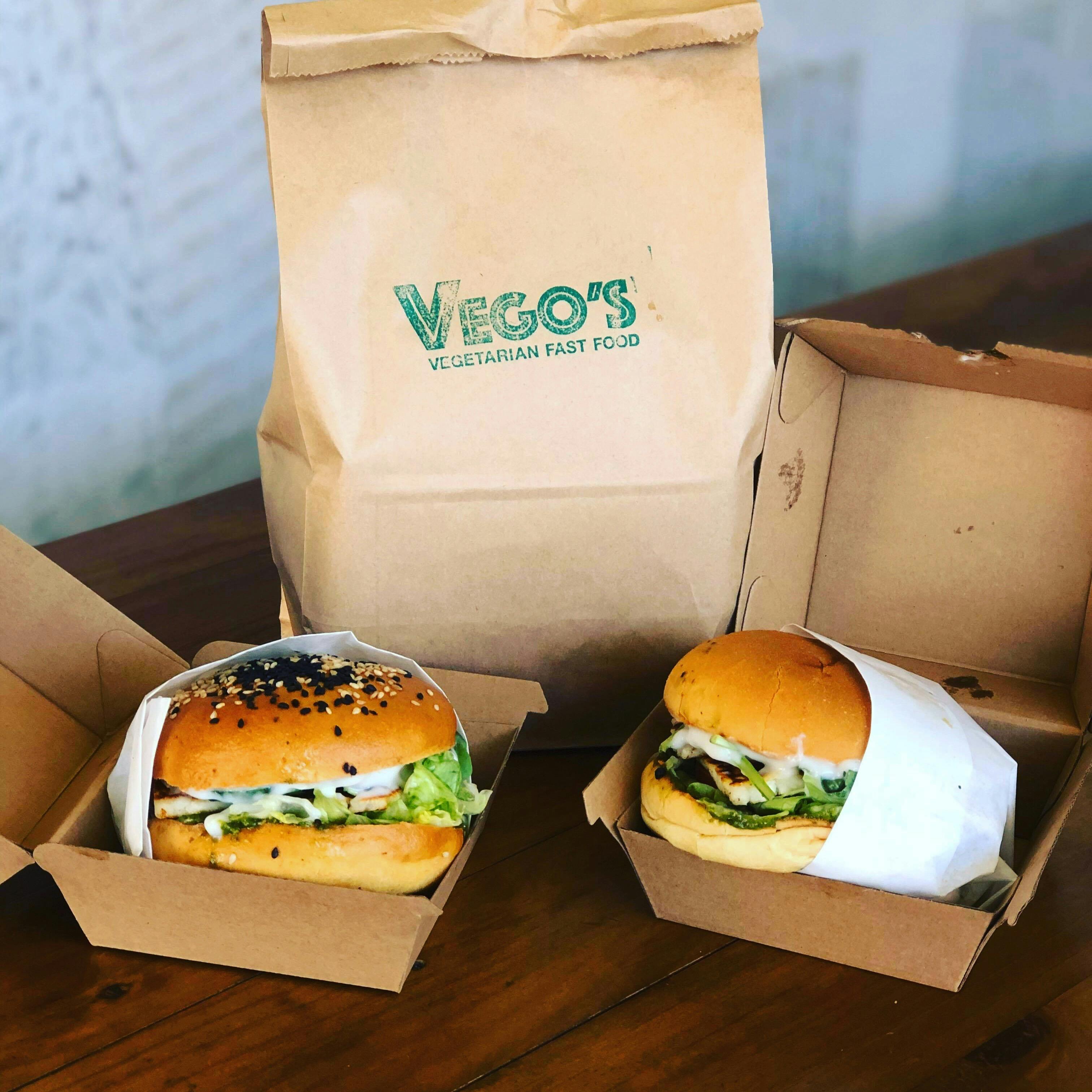 Vego's takeaway burgers